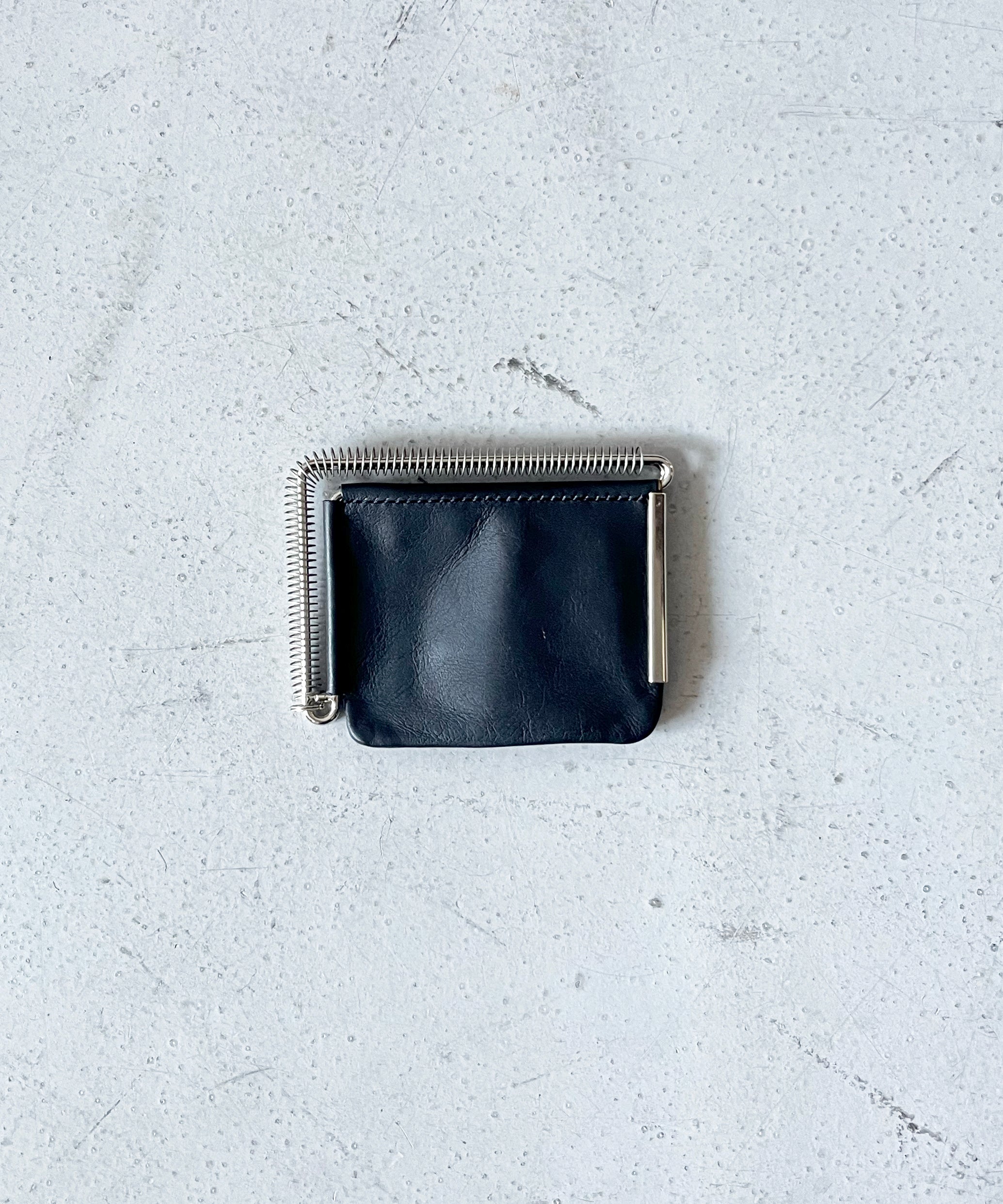 ED ROBERT JUDSON Coil spring coin case "BLACK"