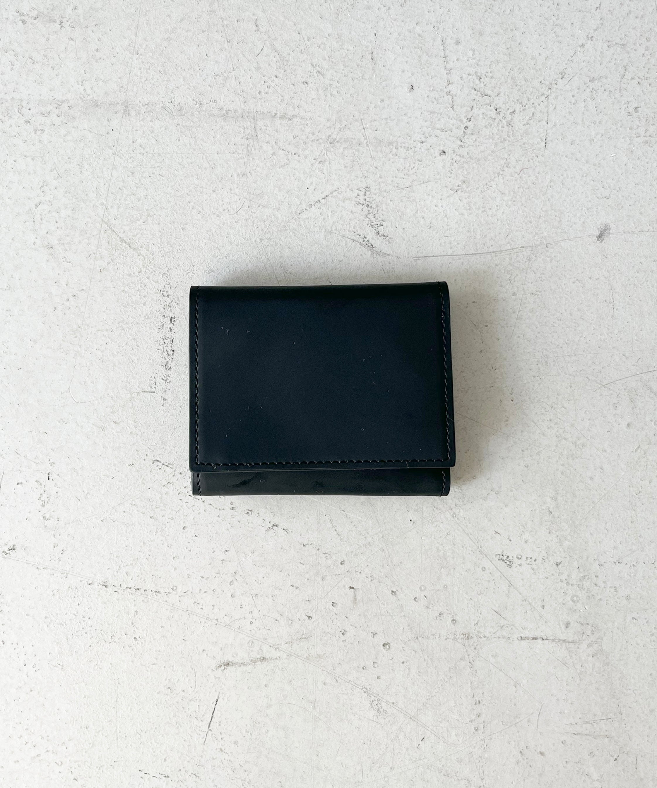 Mr.FEAST Tri-fold wallet "BLACK"