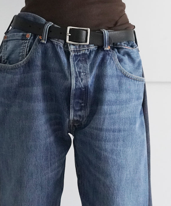BLESS Jeanspleatfront pack of 2 (s) "b" "DARKBLUE×BLUE"