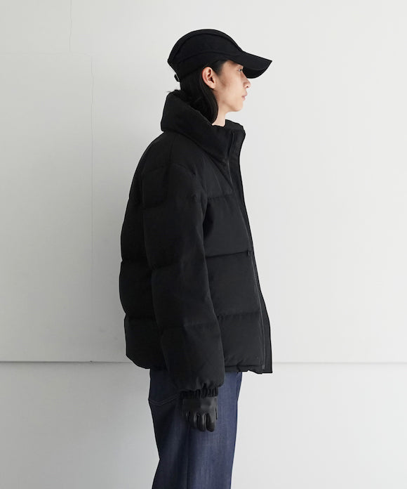 KAIKO Pad blouson -finx cotton gabardine- "BLACK"