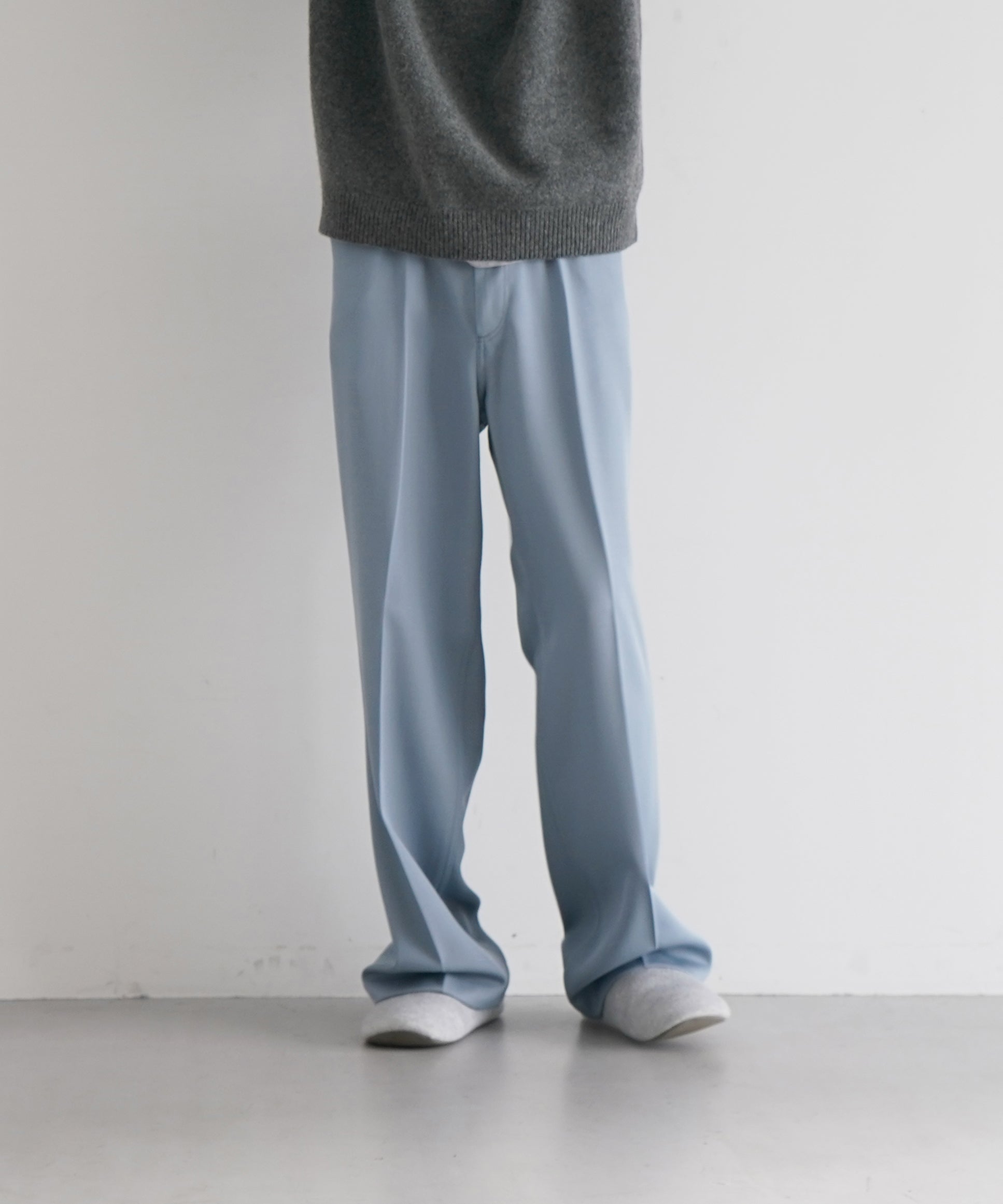 SECOND/LAYER Angel trousers "BLUE"