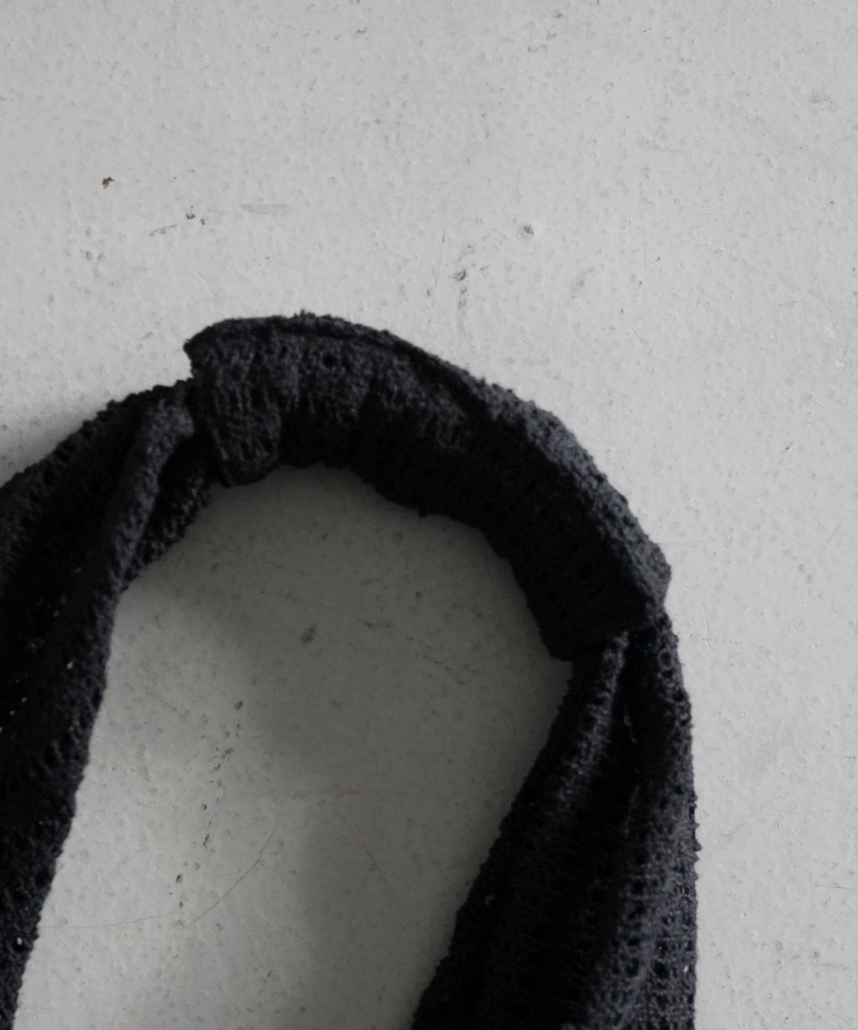OUR LEGACY Drip bag "BLACK ROMANTIC CROCHET"