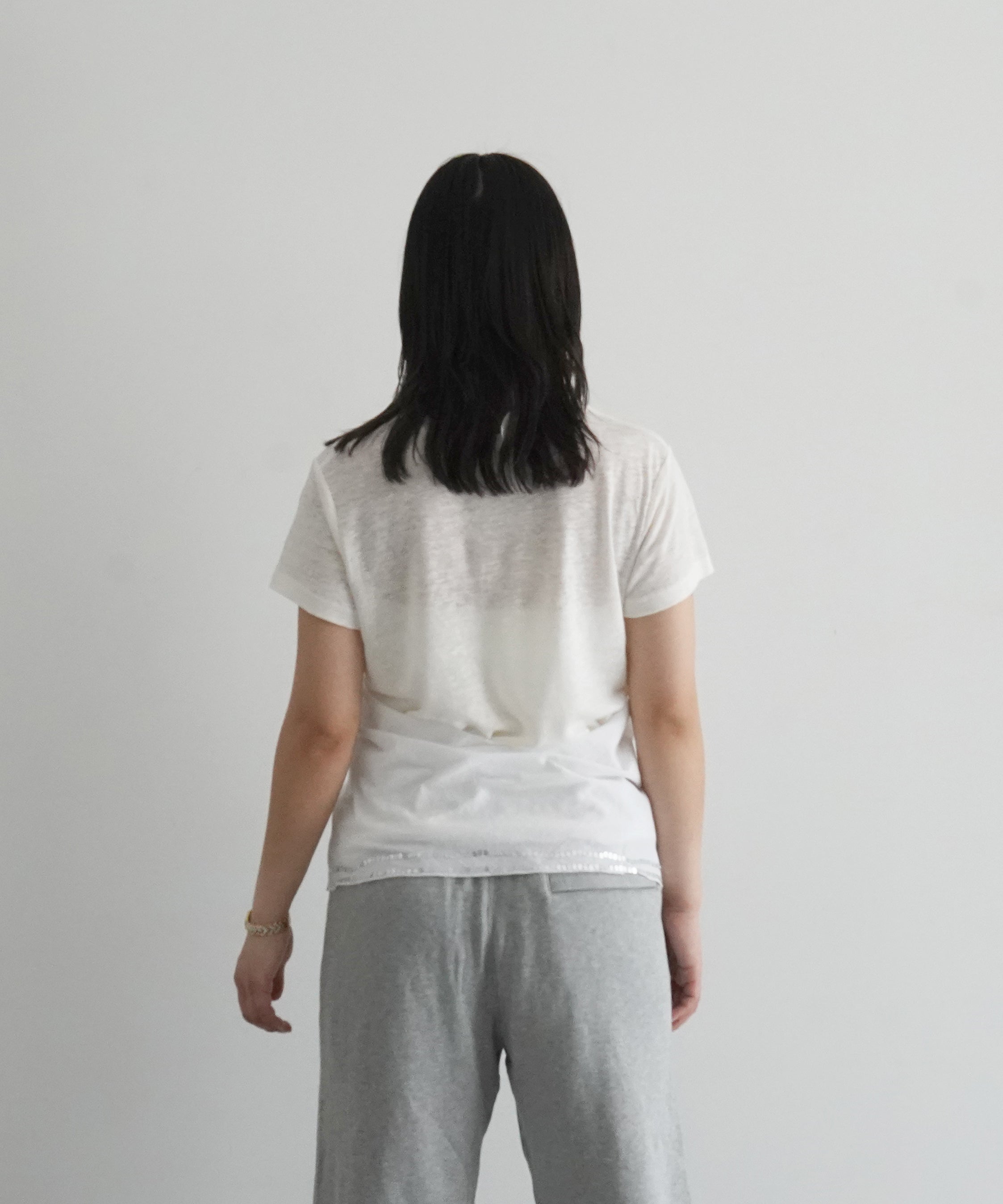 Gimaguas Cala halter top "WHITE"