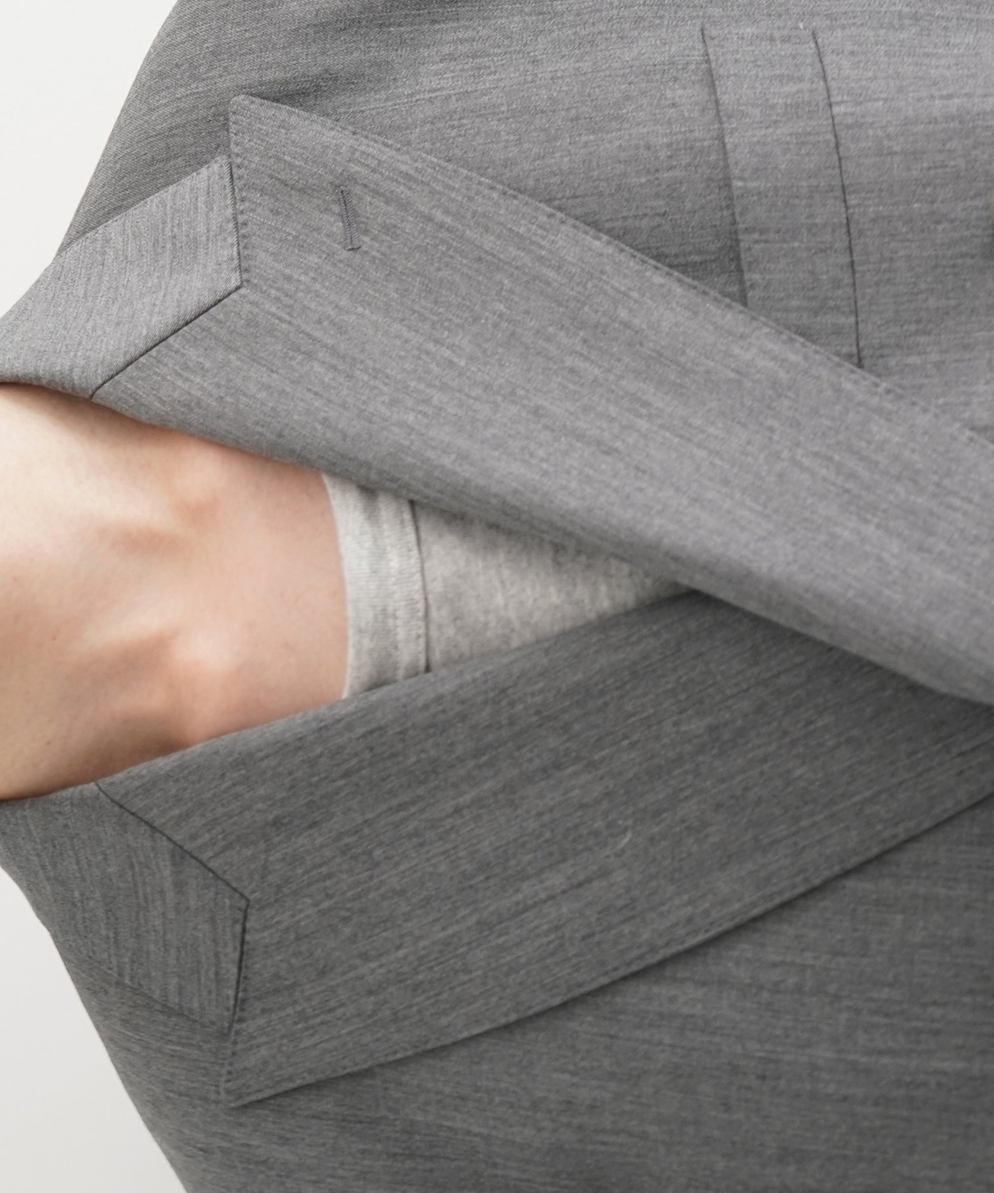 REVERBERATE Suit jacket double "GRAY"