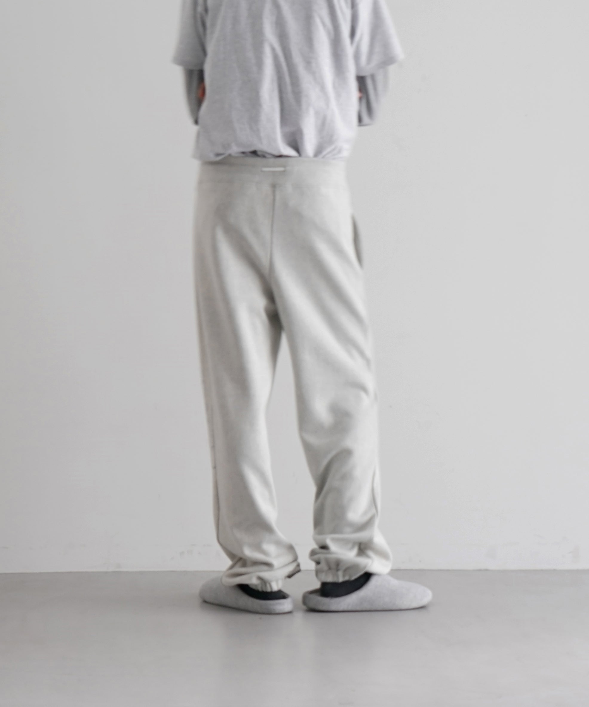 ULIKASANCTUS Curtain jersey pants "GREY" M L