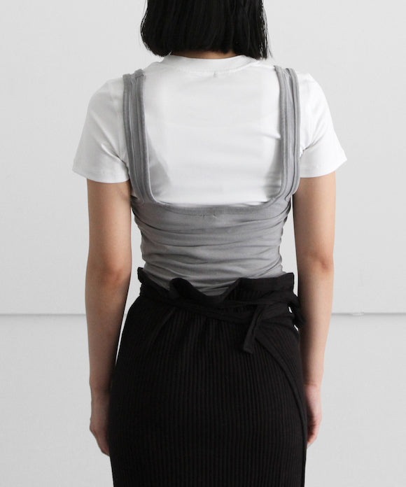 ENTIRE STUDIOS Square neck tank "RHINO"
