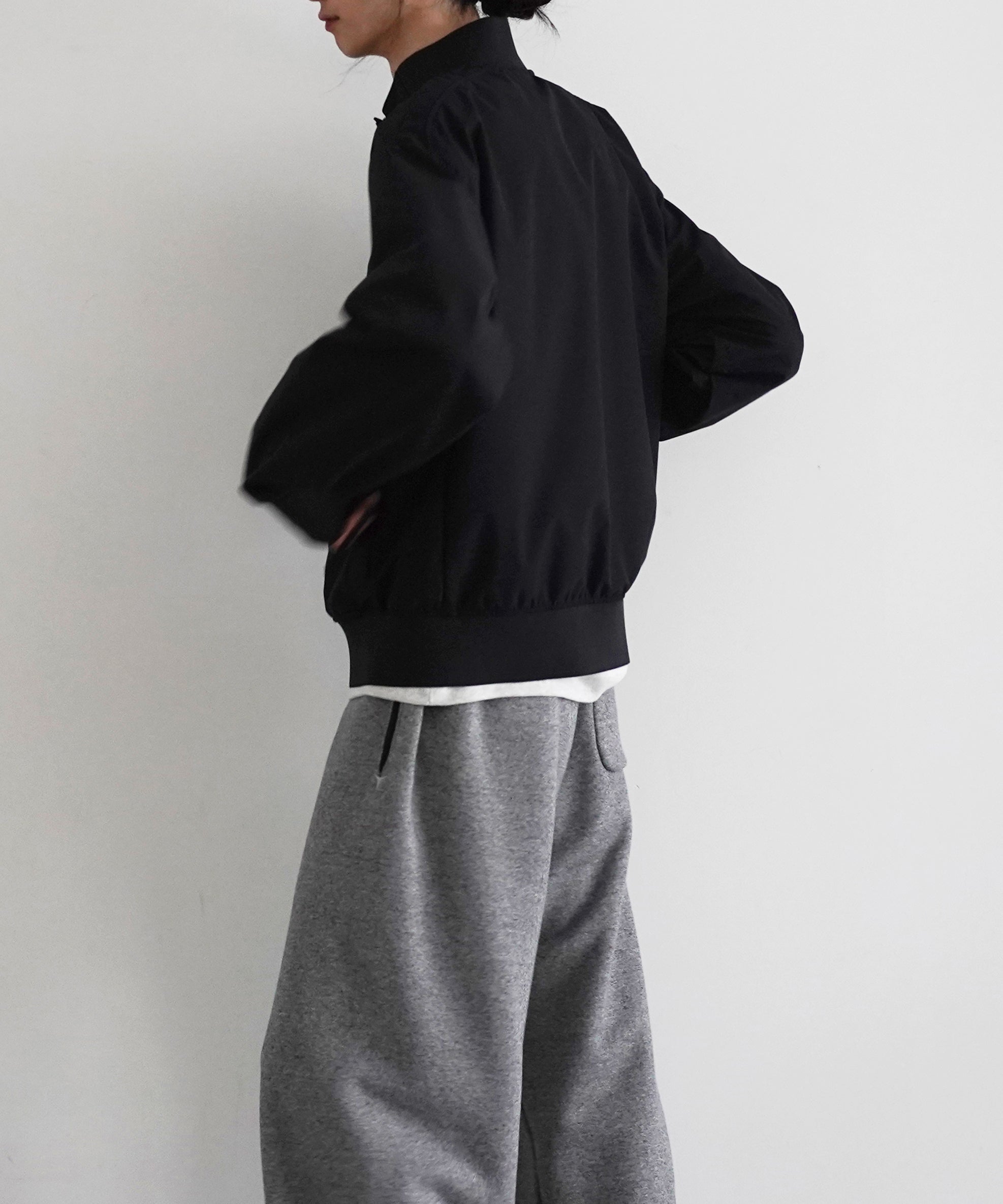 JIAN YE Guai blouson (waterproof) "BLACK"