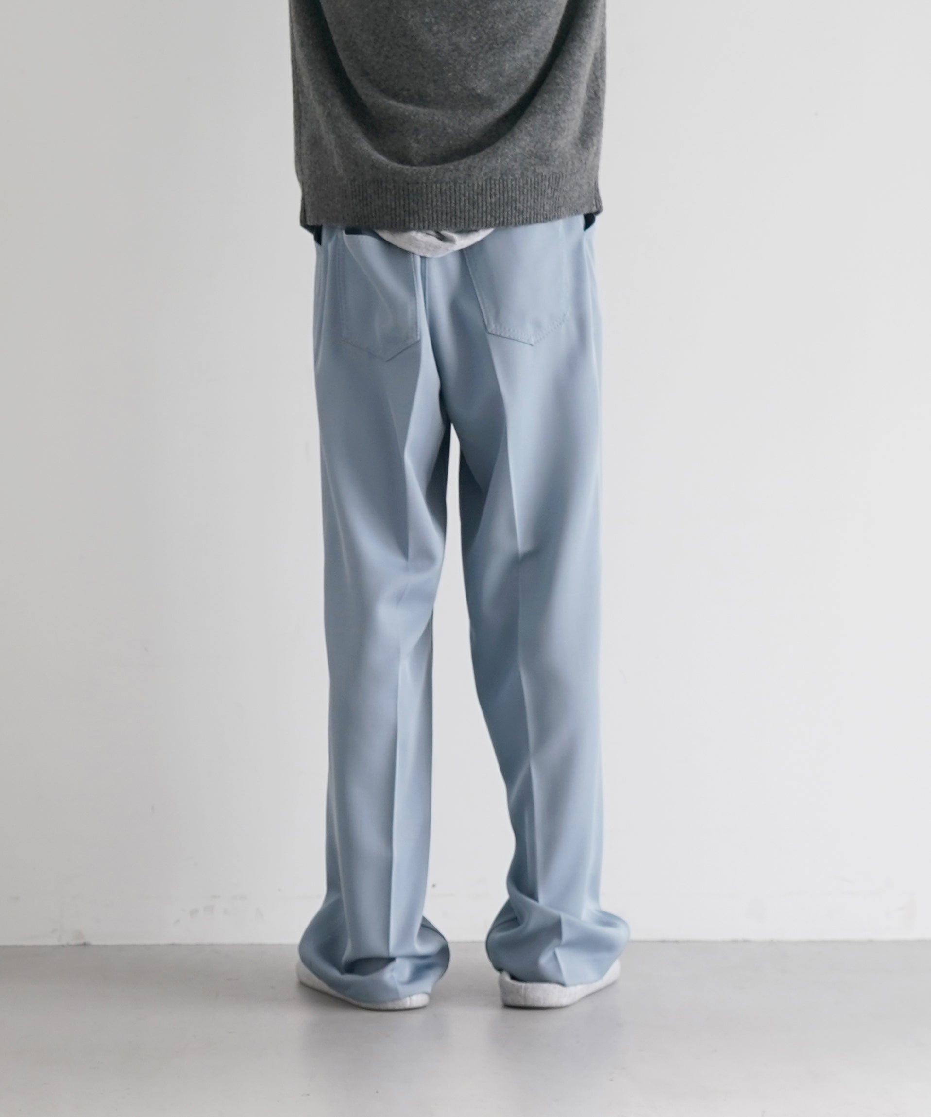 SECOND/LAYER Angel trousers "BLUE"