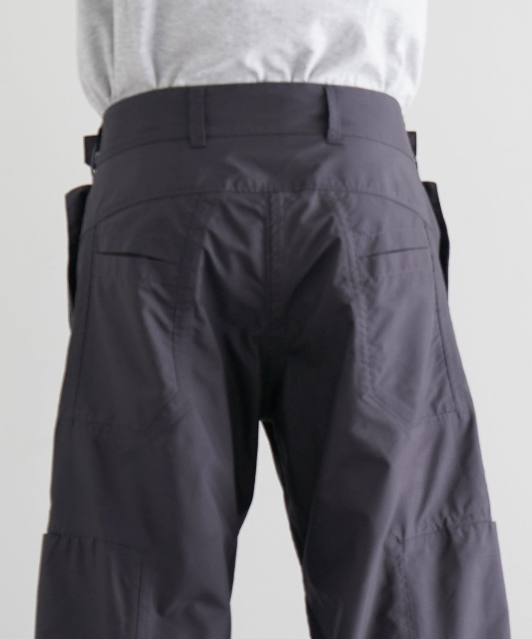 OPPOSE DUALITY 8Pocket panel wide shell trs "GRAY"