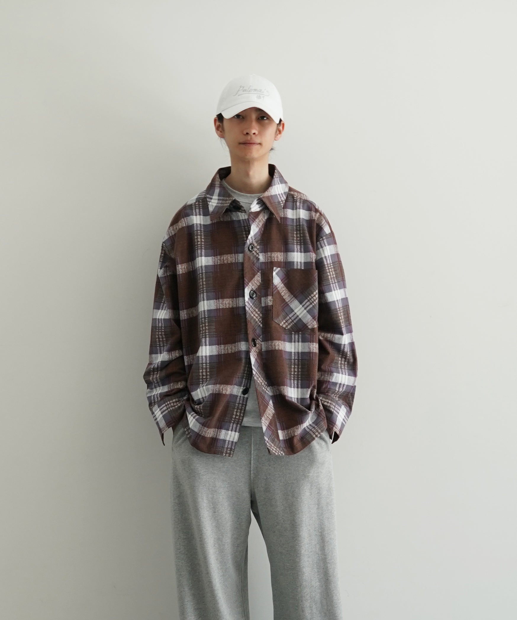KOOKY ZOO Juvenile nell shirt "BROWN"