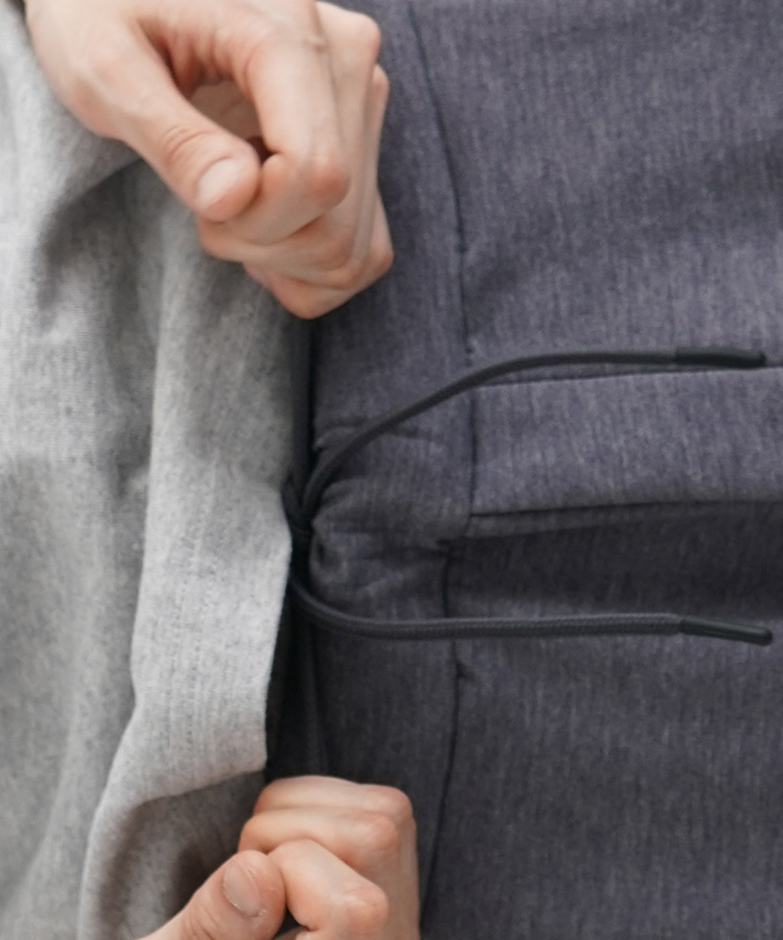 【EXCLUSIVE】NEONSIGN Wide tech slacks "TOP BLACK"