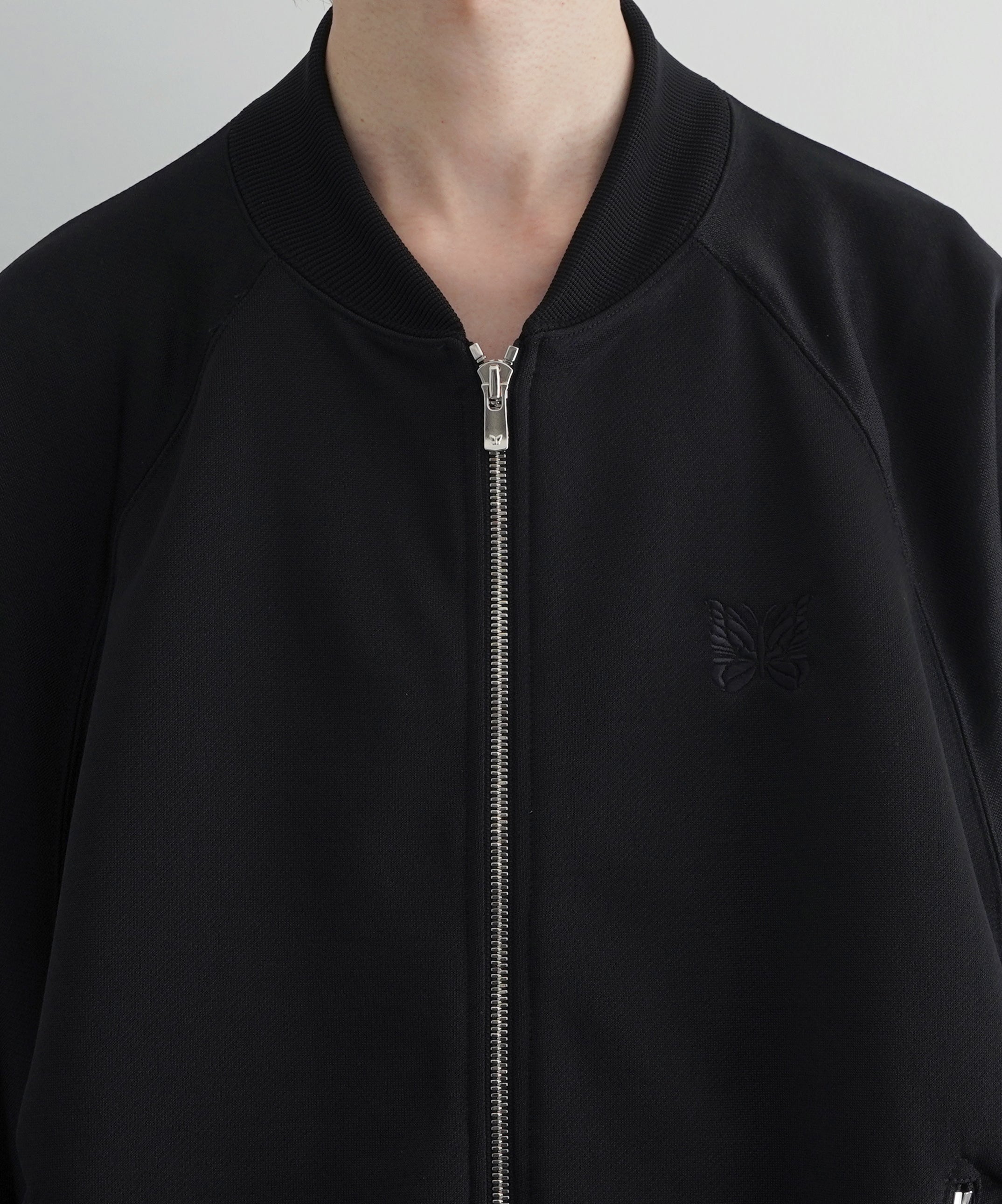 NEEDLES Dolman sleeve track jkt - bright jer "C-BLACK / C"