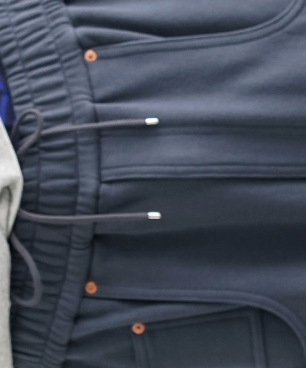 ABELIA EDOWARD GOUCHA Echo sweat pants "BLUE"