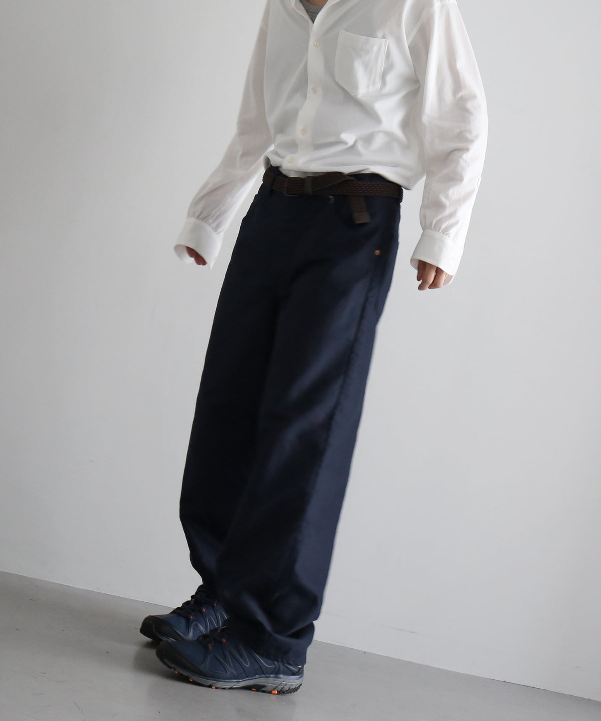 O- Ios comfort mole-skin "NAVY"