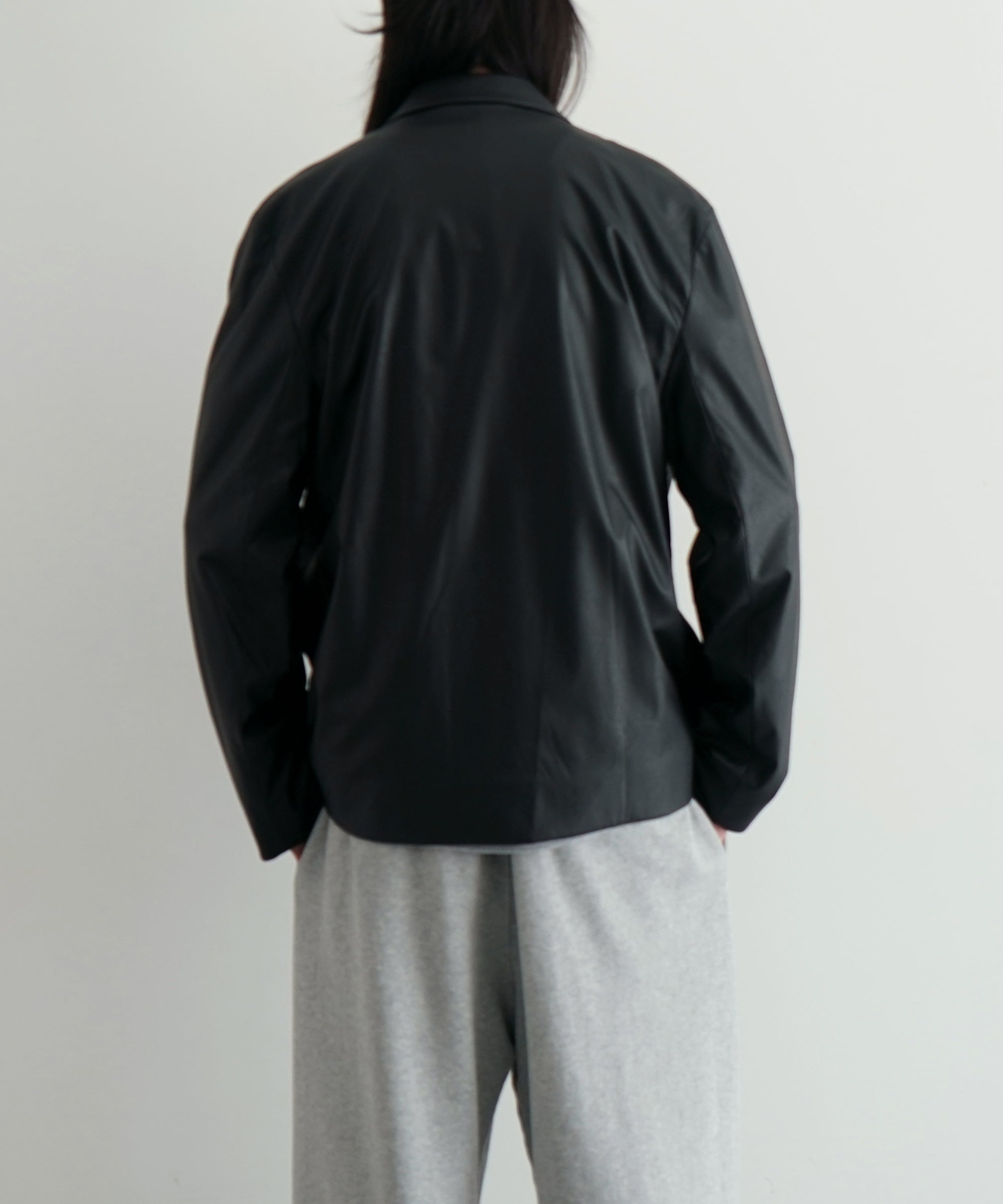 POST ARCHIVE FACTION(PAF) Seeds jacket "METALLIC BLACK"