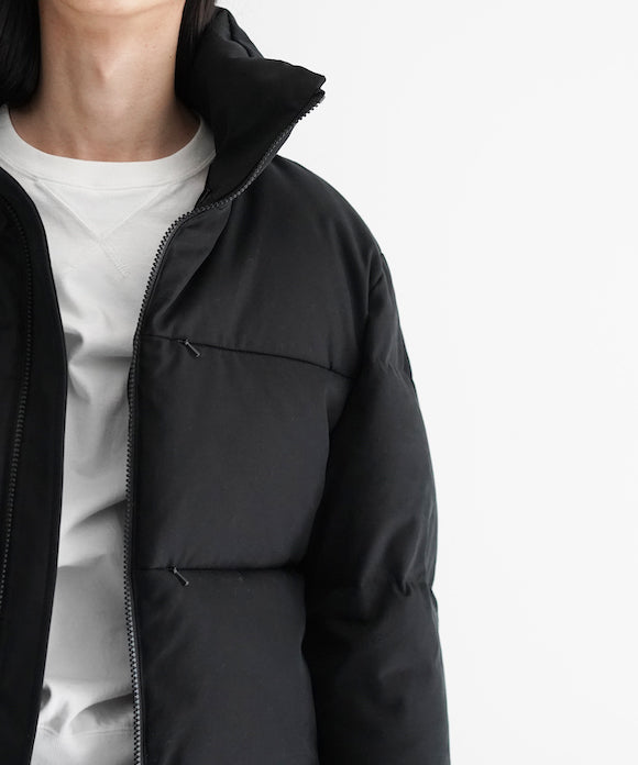 KAIKO Pad blouson -finx cotton gabardine- "BLACK"