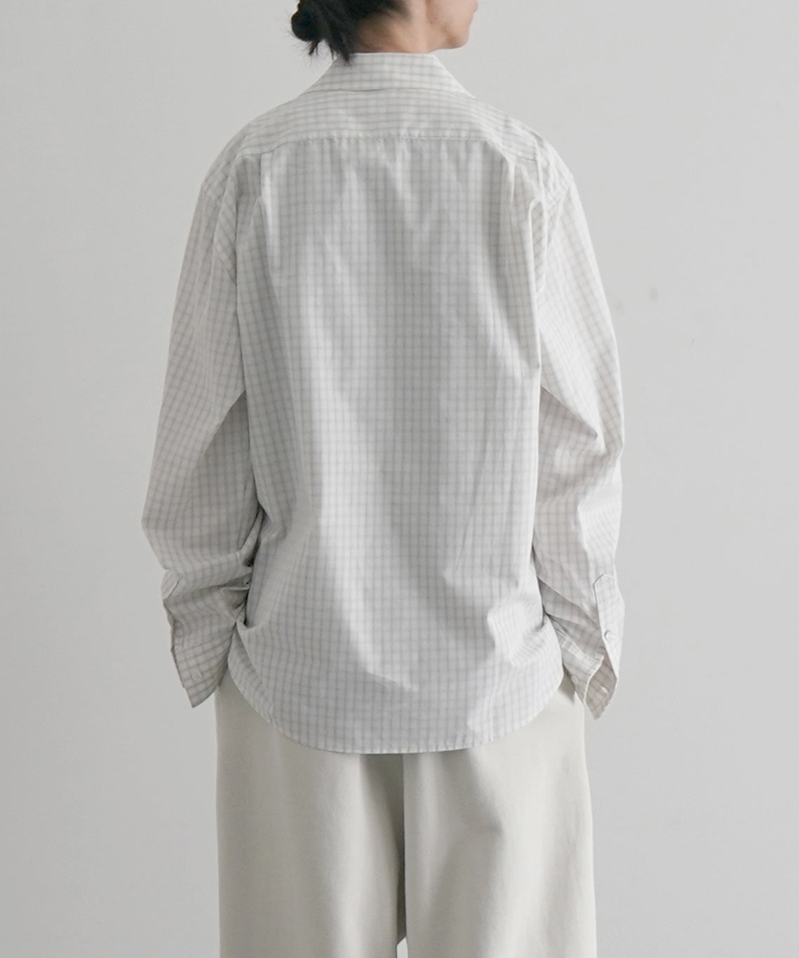 Gimaguas Suli ls shirt men "WHITE-GREY"