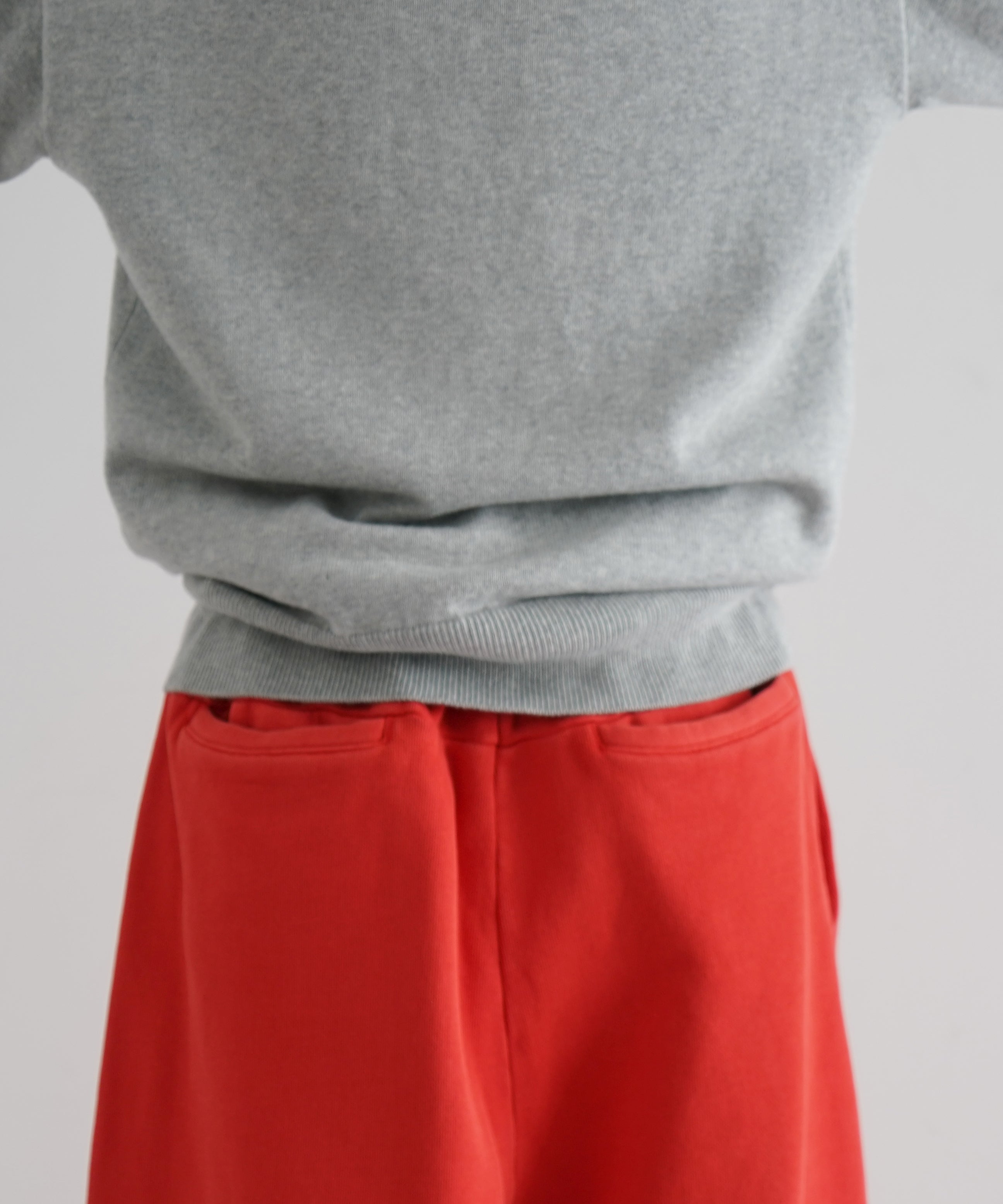 ENTIRE STUDIOS Full sweatpant "CHERRY"