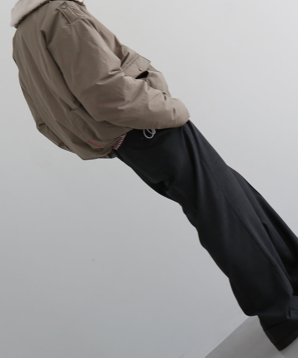 ABELIA EDOWARD GOUCHA Mini bomber "BEIGE"