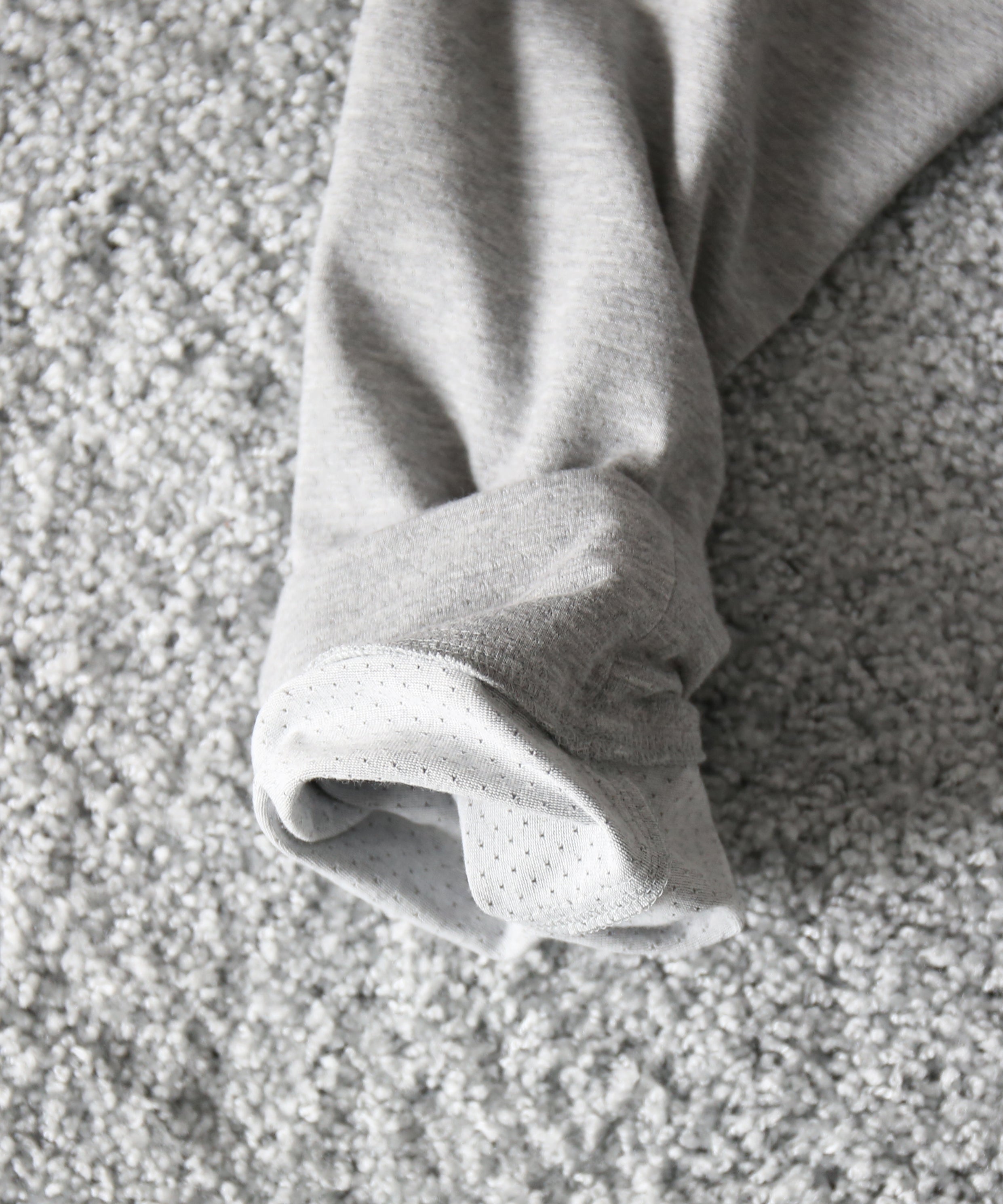 ABELIA EDOWARD GOUCHA Ls polo dot mesh "GRAY"