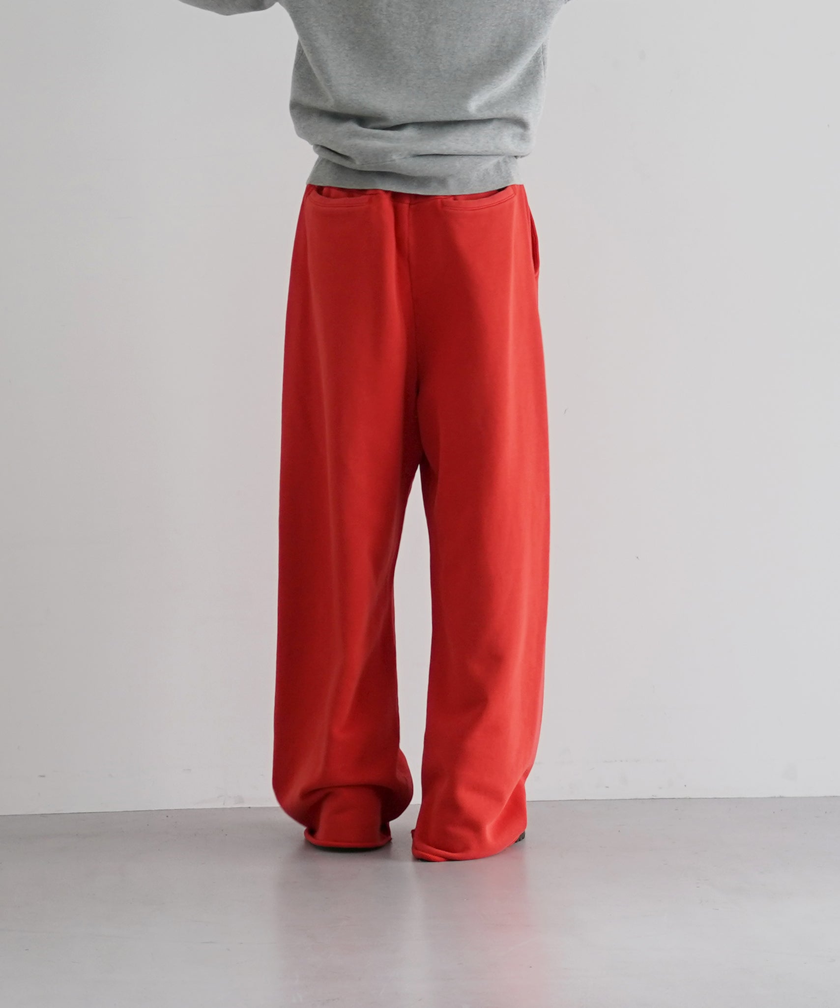 ENTIRE STUDIOS Full sweatpant "CHERRY"