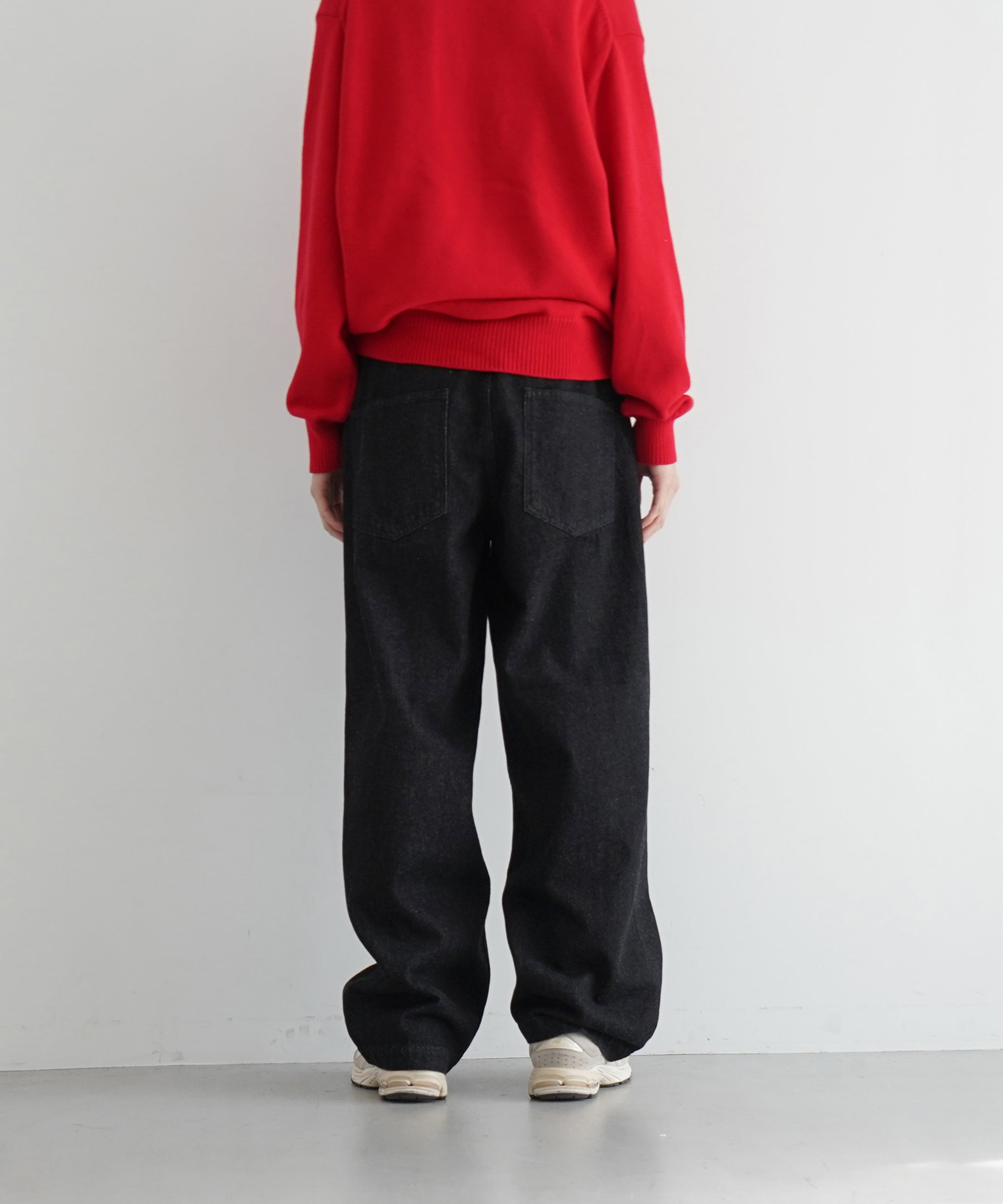 order【オーダー】loose denim pants one wash 