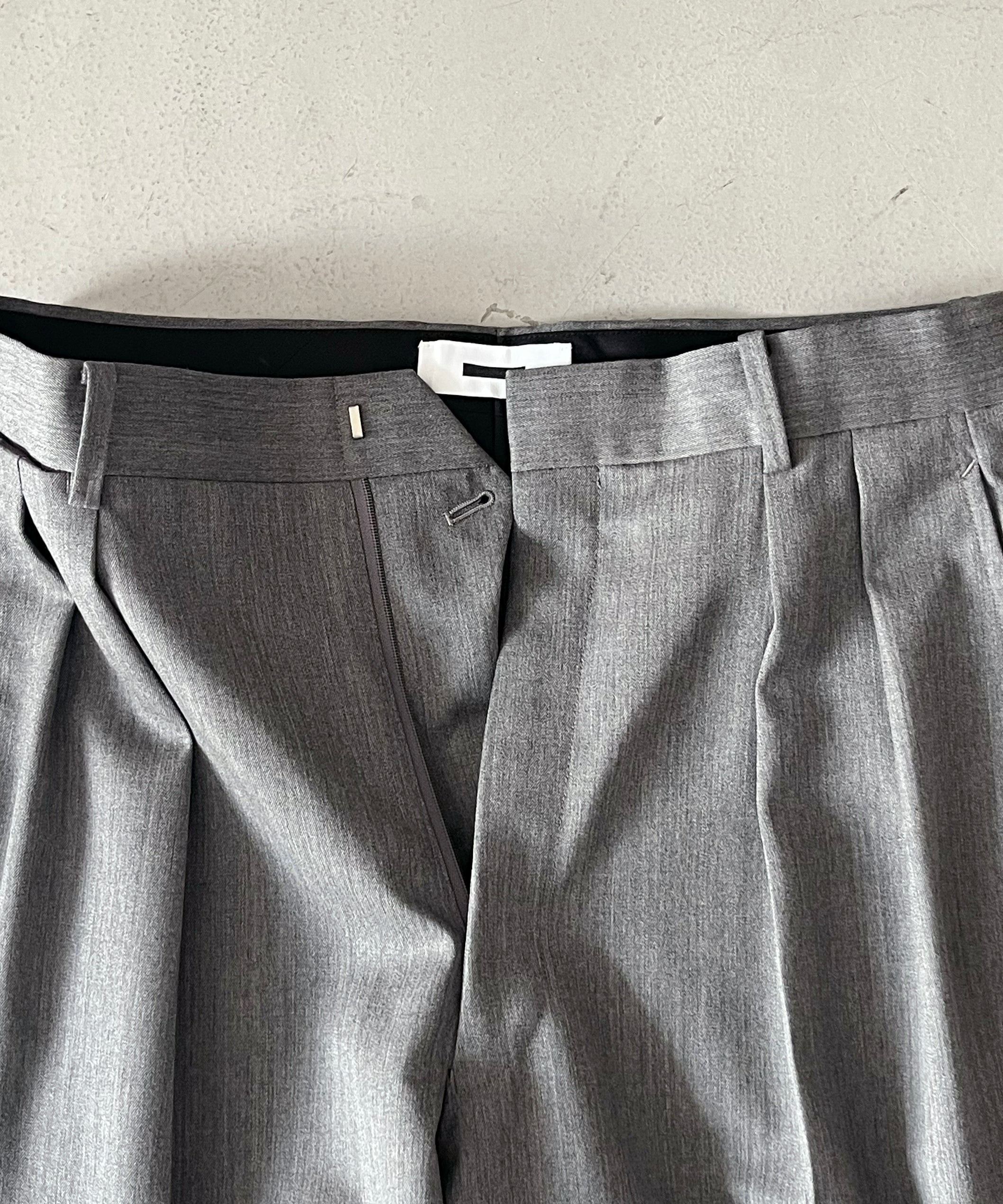 REVERBERATE Suit trousers "GRAY"
