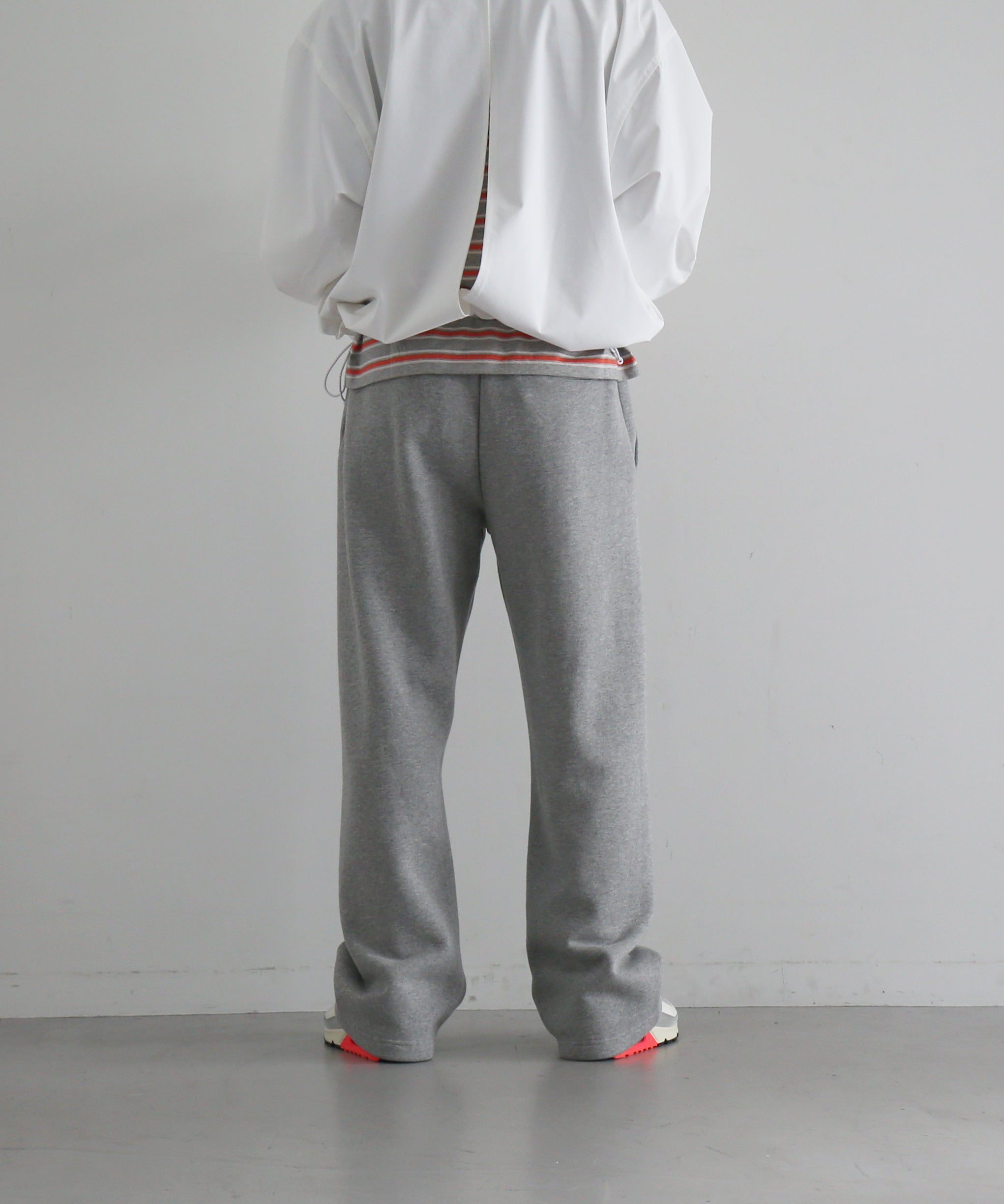 entire studios Straight leg sweatpant "GREY MARLE"