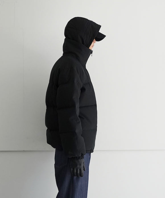 KAIKO Pad blouson -finx cotton gabardine- "BLACK"
