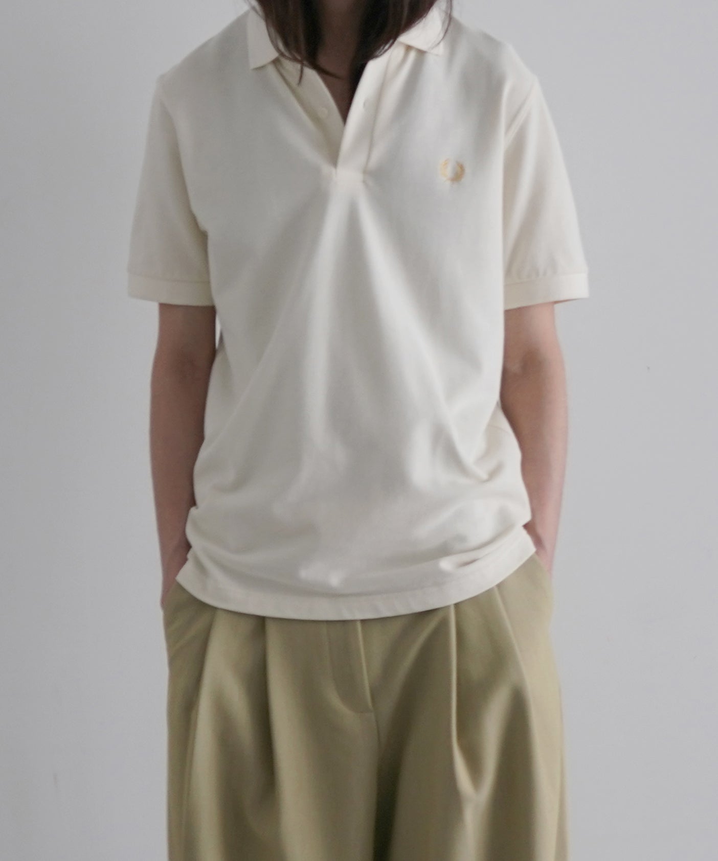 FRED PERRY The fred perry shirt "WHITE"