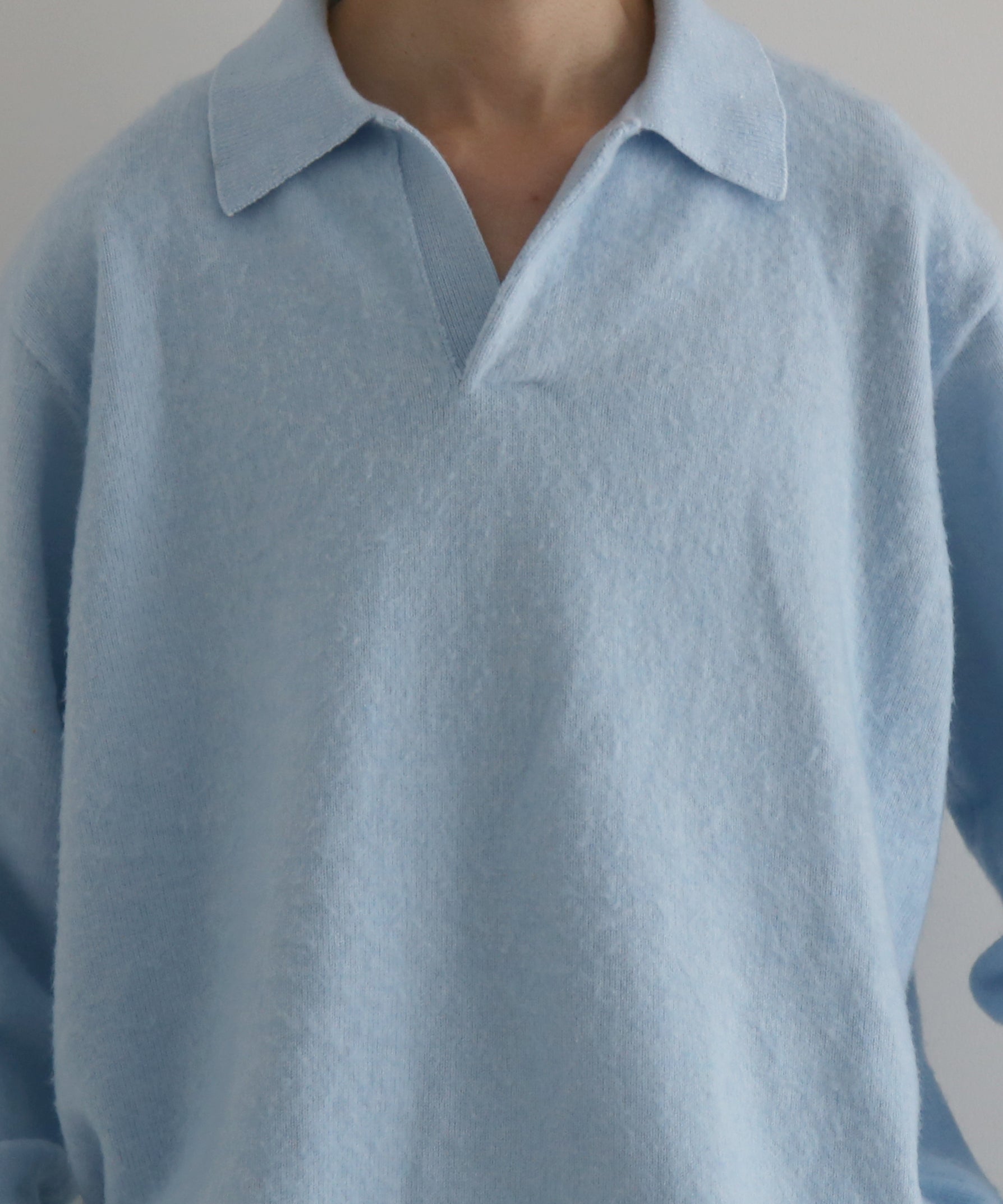 【Pre order】KAIKO Antistasic polo shirt "L.BLUE"