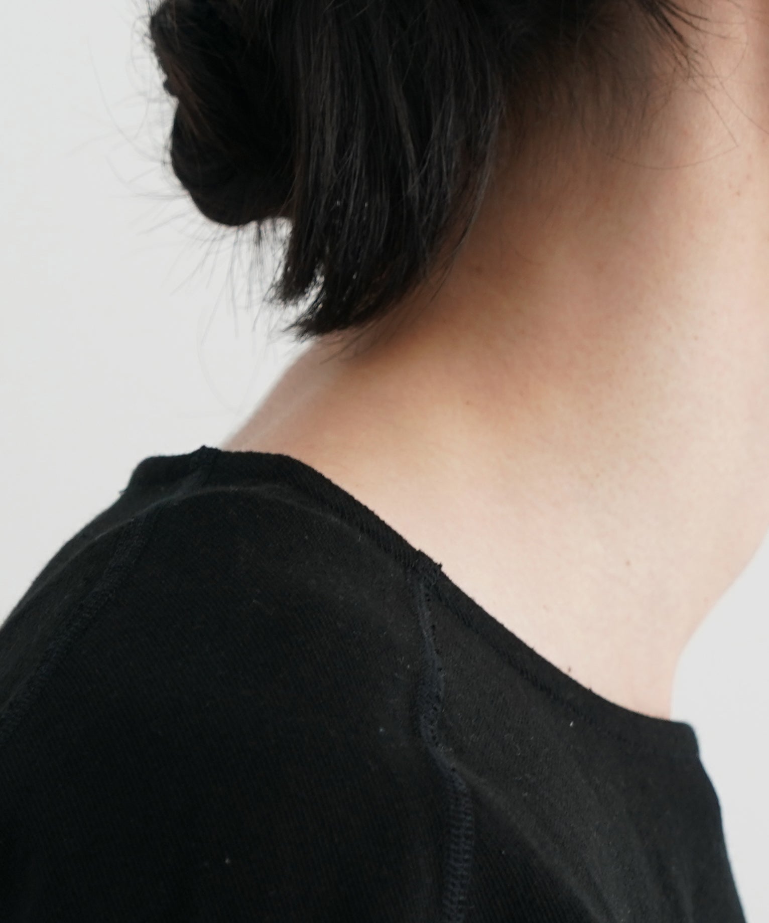 OPPOSE DUALITY Long sleeve t-shirt cotton "BLACK"
