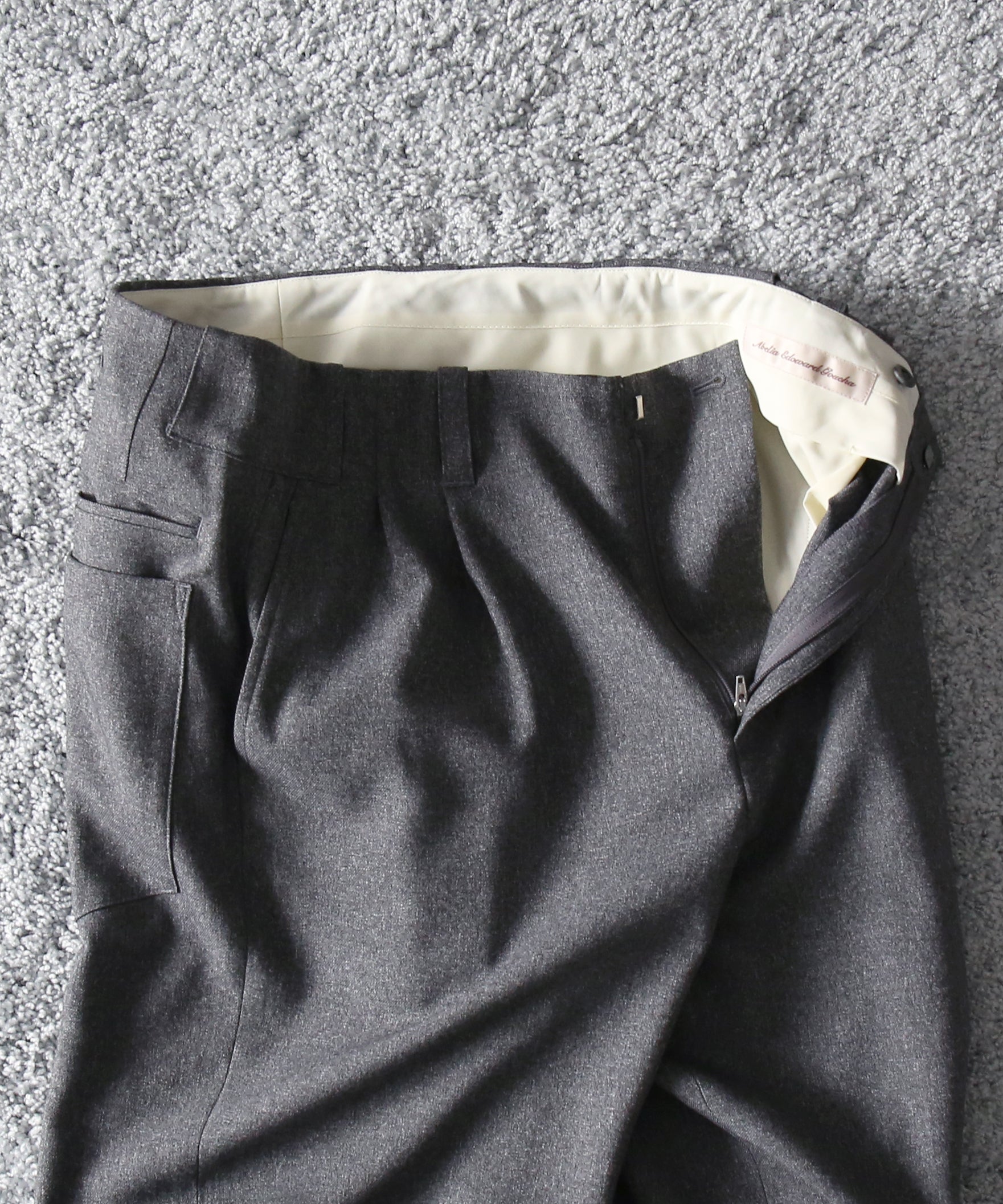 ABELIA EDOWARD GOUCHA Baseball slacks "GRAY"