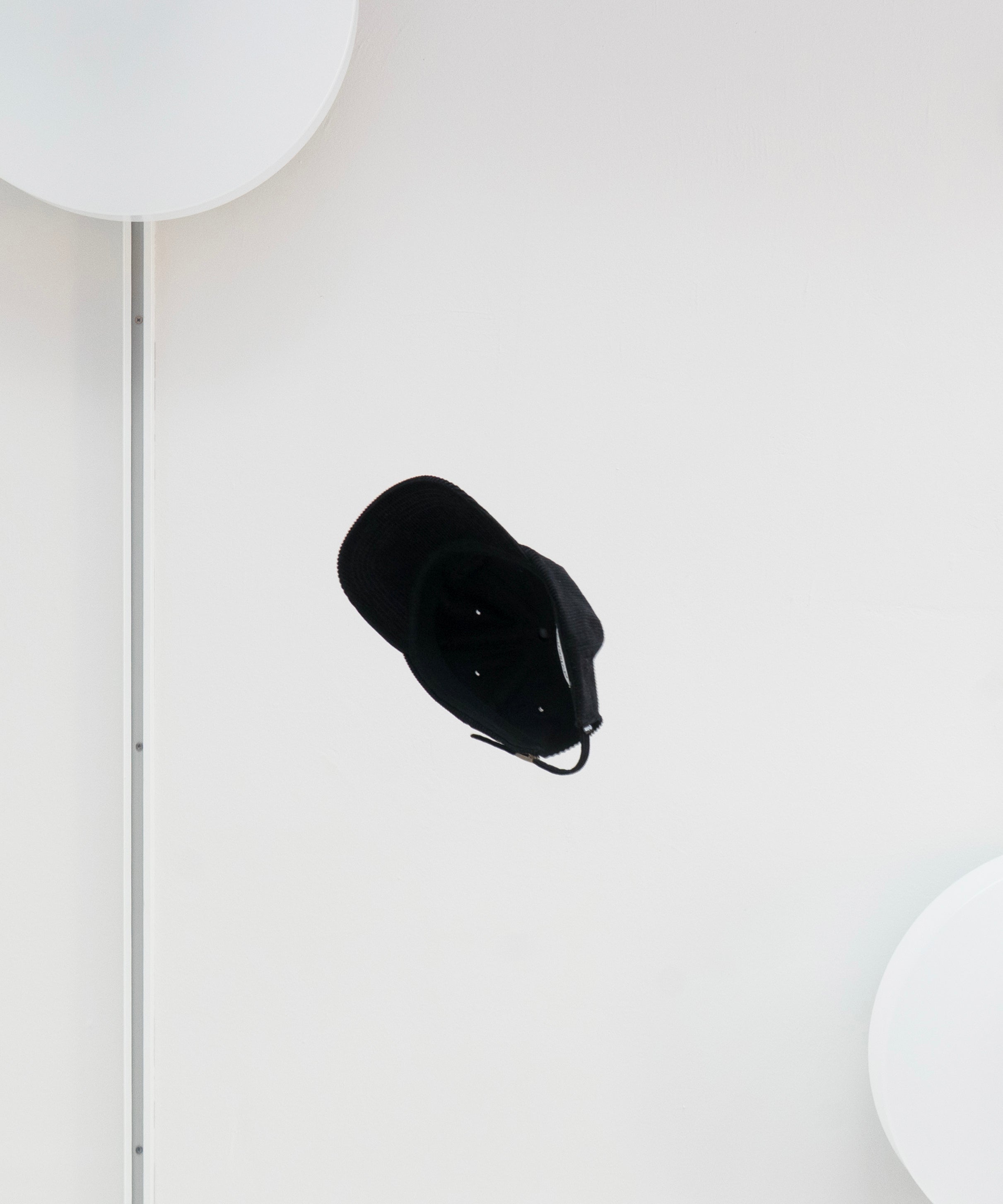 Evisen Skateboardsゑ Cord one-up 6 panel "BLACK"