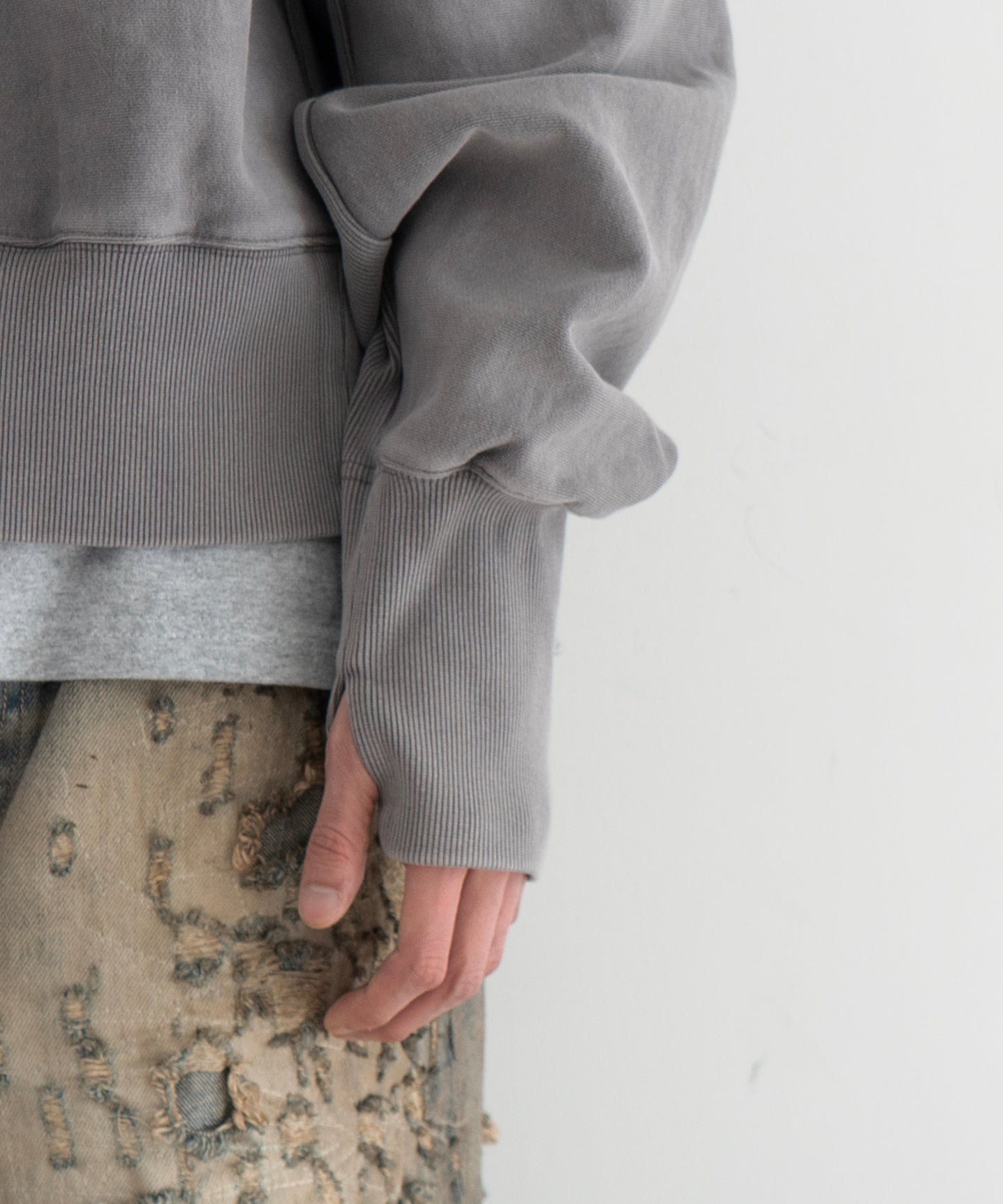 JIAN YE 25 Top "GRAY"