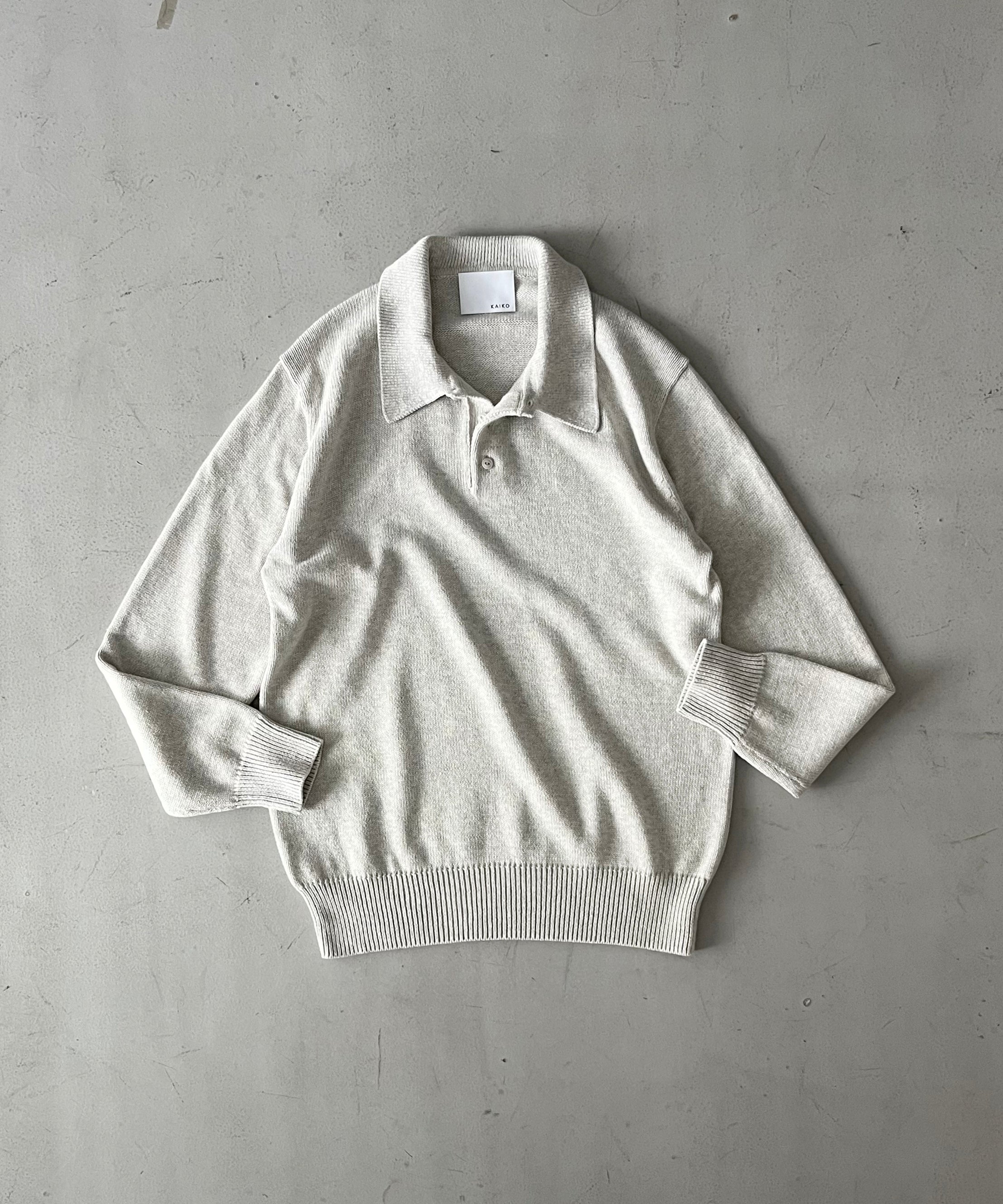 KAIKO Knit polo shirt "M.FIGURE"