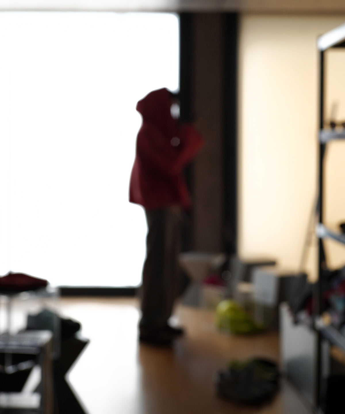 ensou. Fireman parka "A.RED"