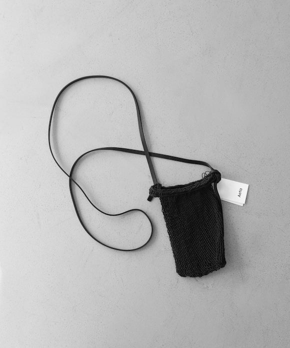 Aeta Mobile phone shoulder "BLACK"