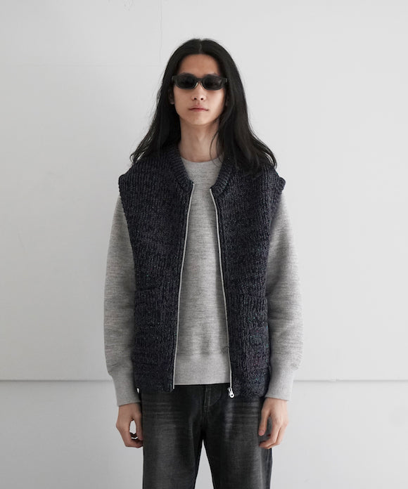 ENCOMING KNITTED TWO POCKET VEST 