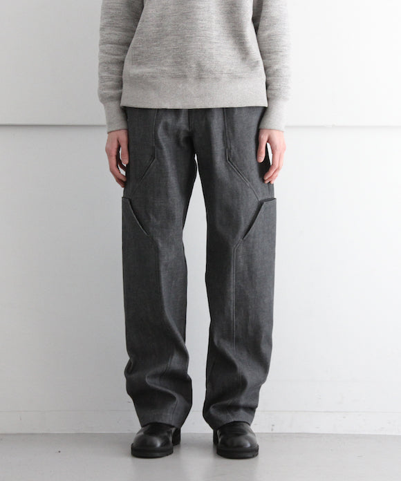 OPPOSE DUALITY【オポーズデュアリティ】8pocket panel denim trousers  