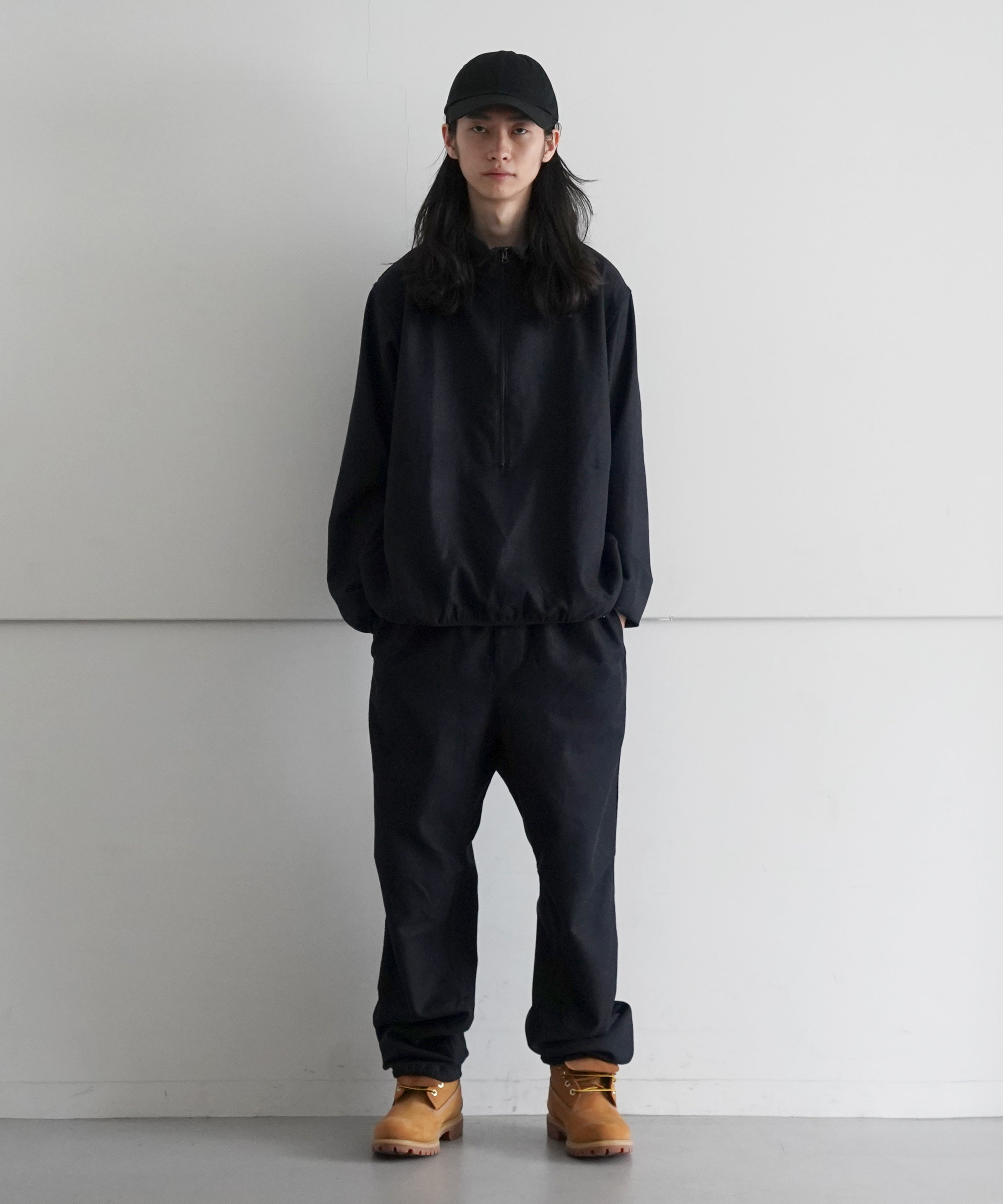NOWHAW "Bounce" Pajamas "BLACK/C.DOBBY"