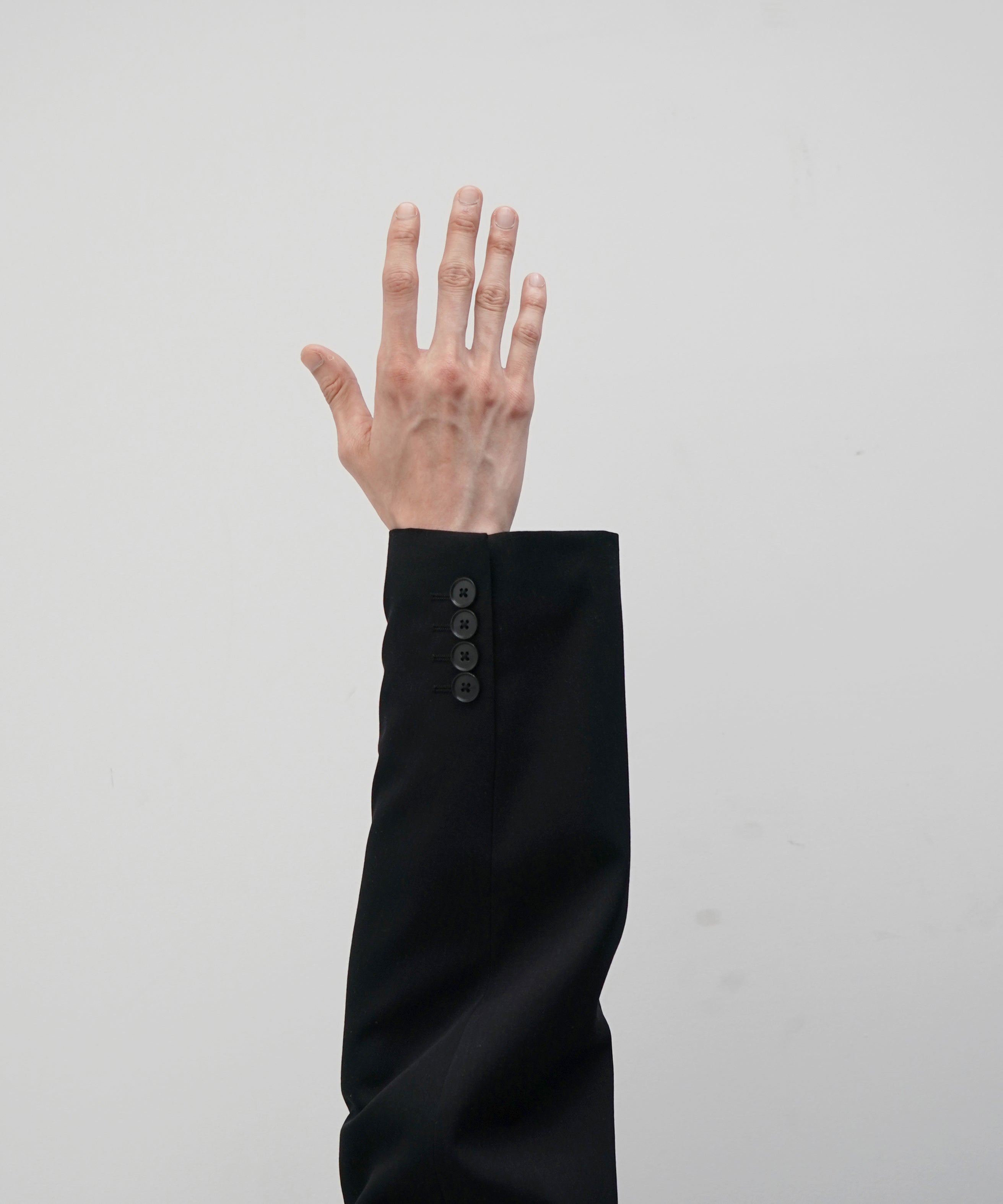 AURALEE Light wool max gabardine jacket "TOP BLACK"
