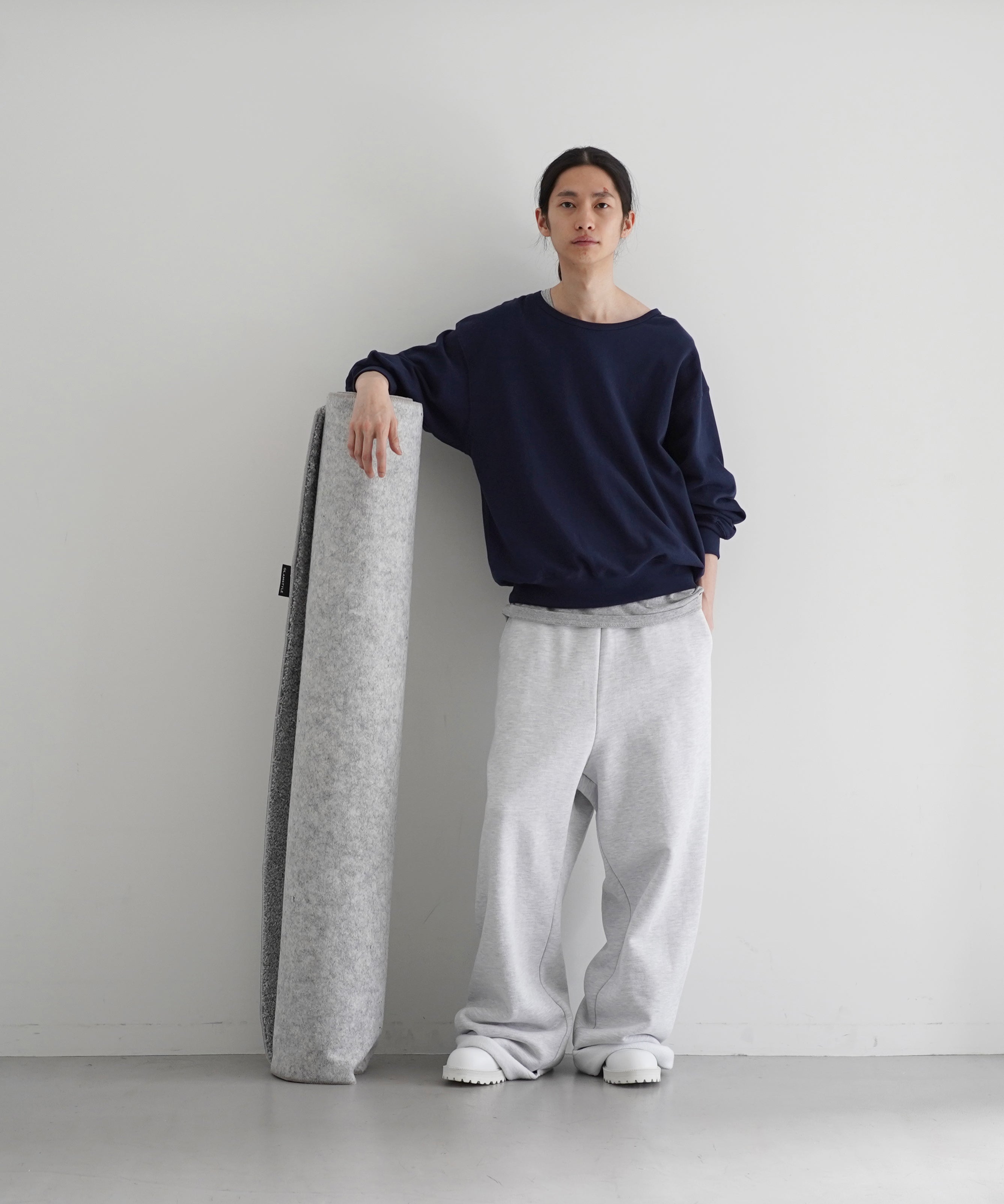 Kaiko スウェットカーゴサイズ1値下げ可 KAIKO【カイコー】Crew neck sweat 