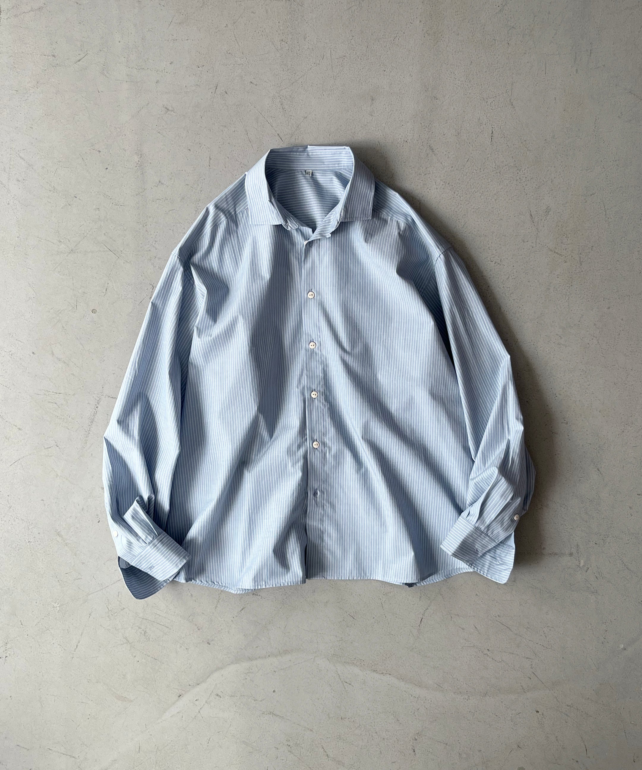 Baserange Claude shirt "BLUE STRIPE"