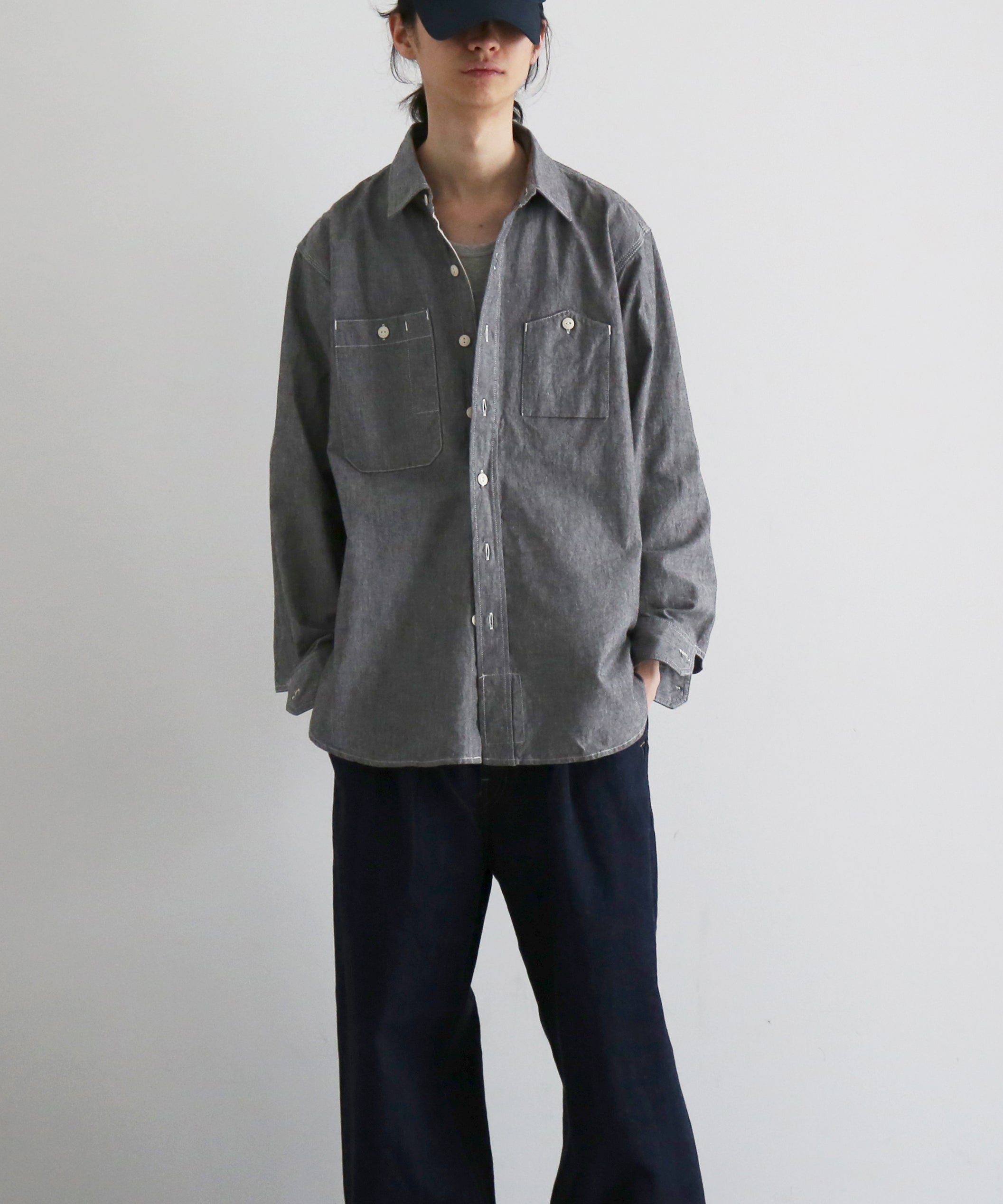エンジニアドガーメンツ　ワークシャツ　Ｌサイズ　美品 Engineered Garments【エンジニアド・ガーメンツ】Work shirt - cotton