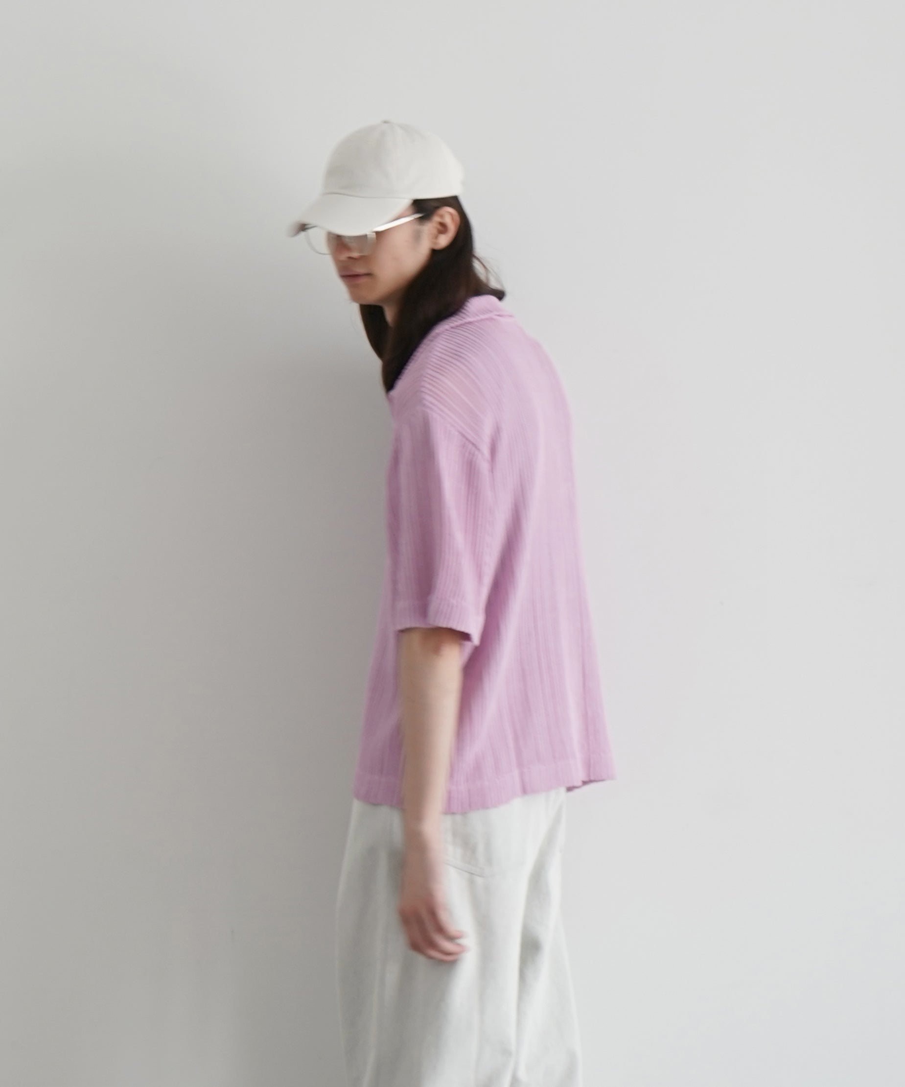 sefr Julian shirt "LAVENDER MESH"