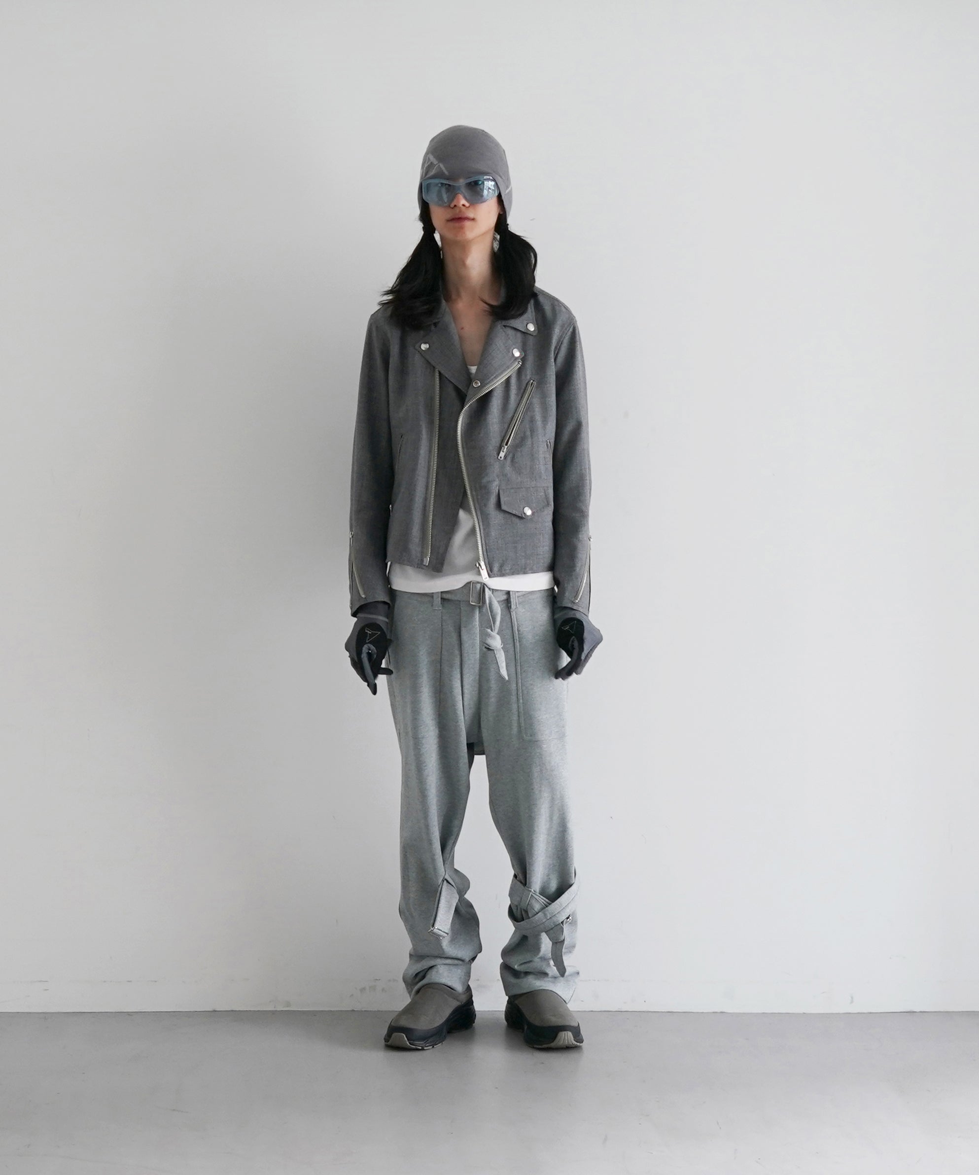 PHINGERIN Bondage sweatpants "A:HEATHER GREY"