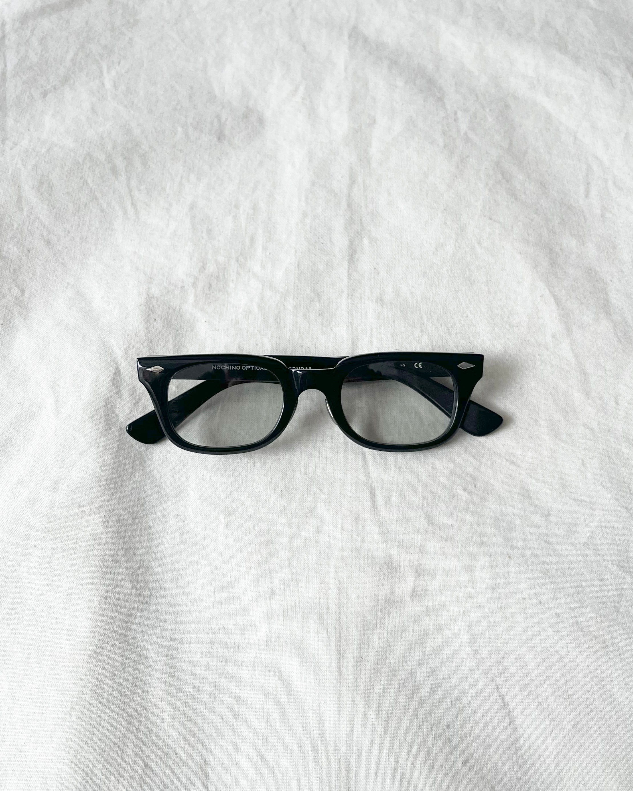 NOCHINO OPTICAL "Onda" "GLOSS BLACK × GREY GREEN TO D.GREY"