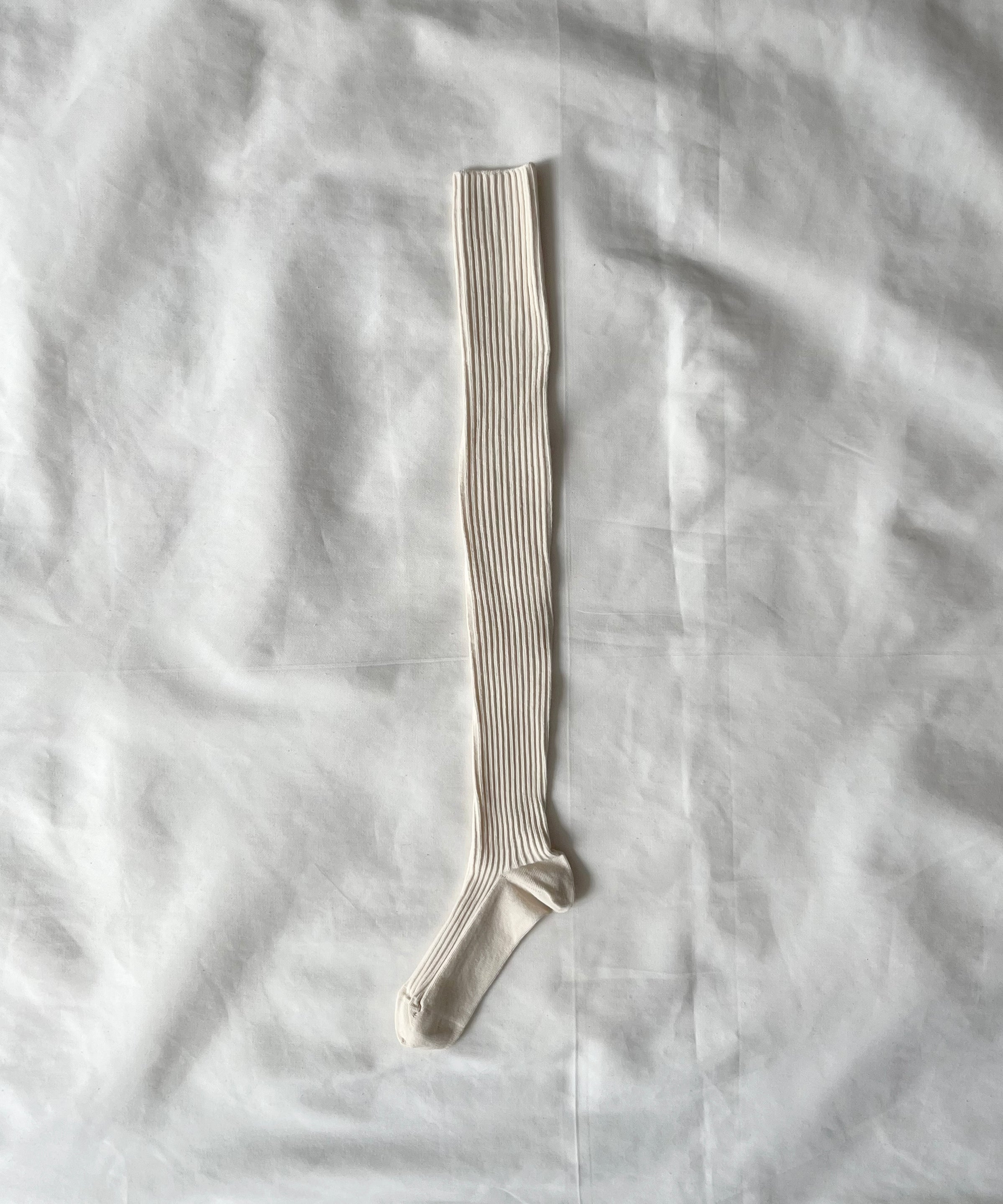 Baserange Overknee socks "UNDYED"
