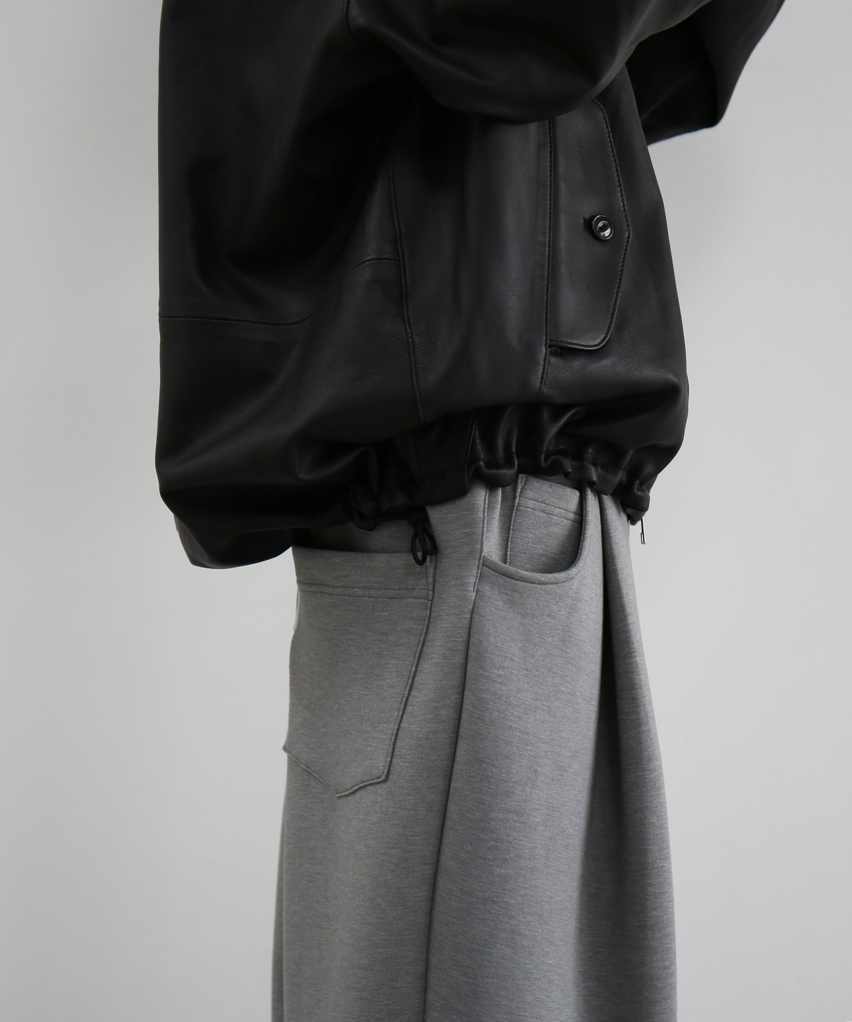 VOAAOV【ヴォアーブ】Leather blouson 